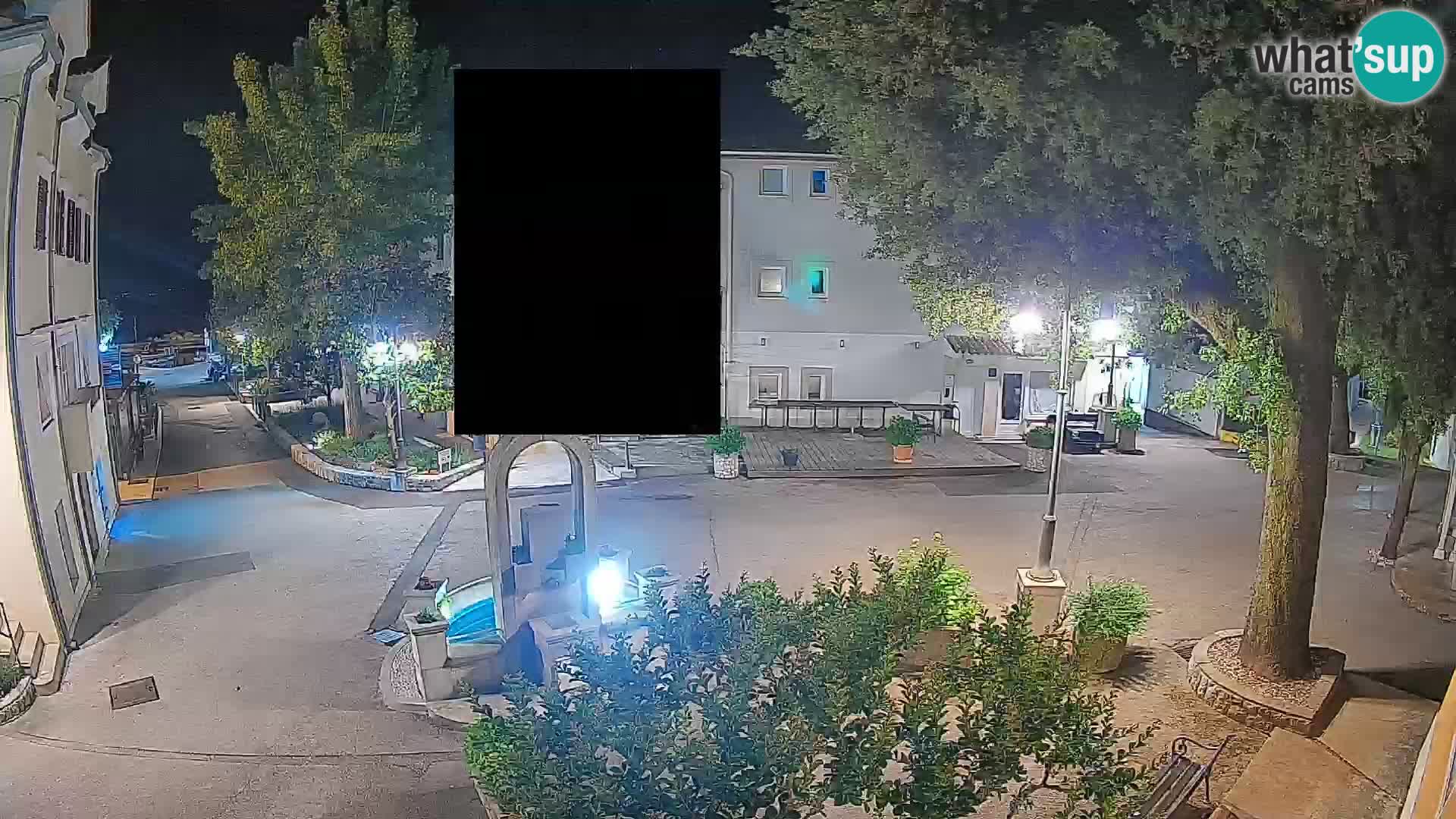 Webcam Mošćenička Draga Center – Live View of the Town Center