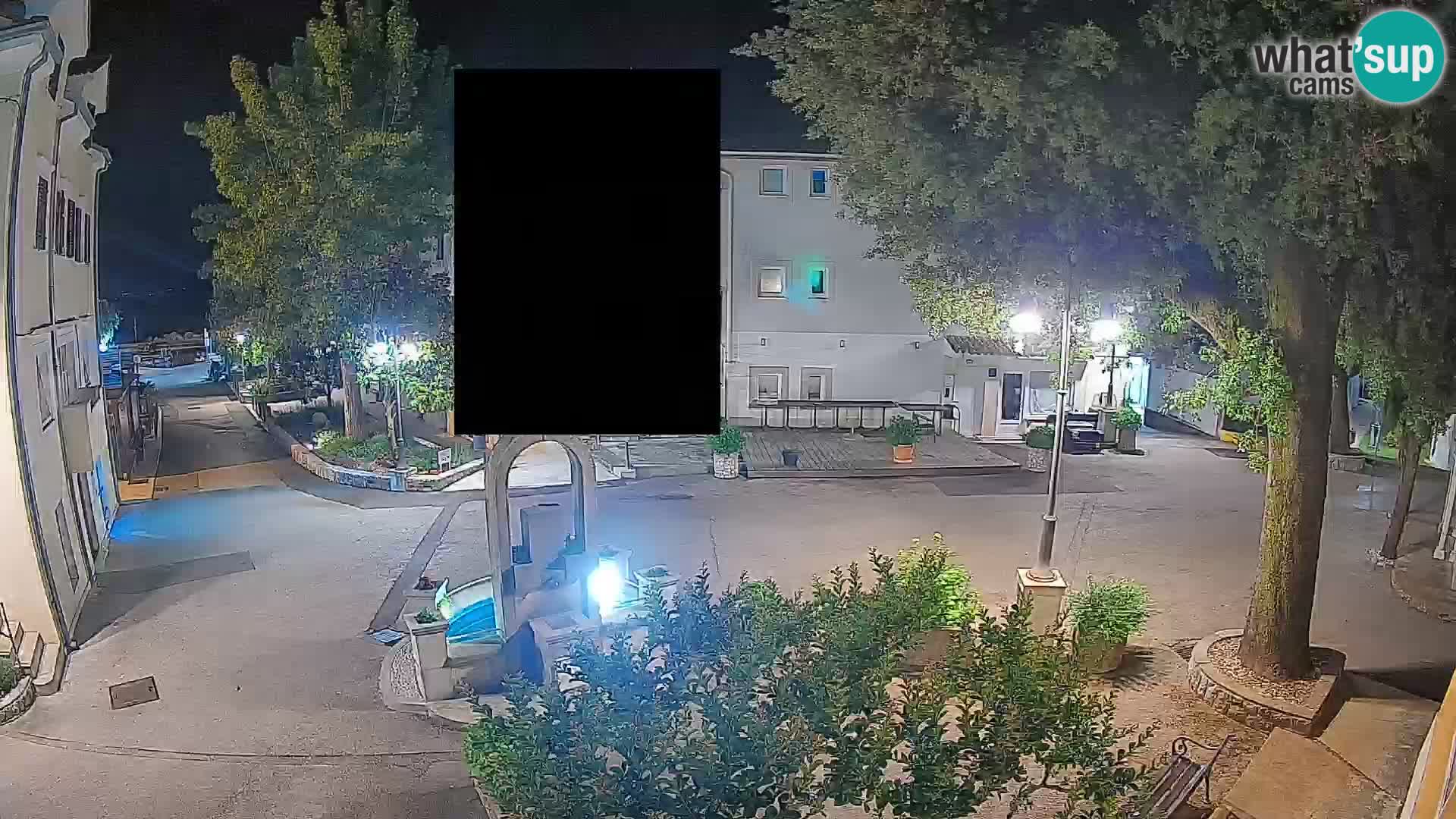 Webcam Mošćenička Draga Center – Live View of the Town Center