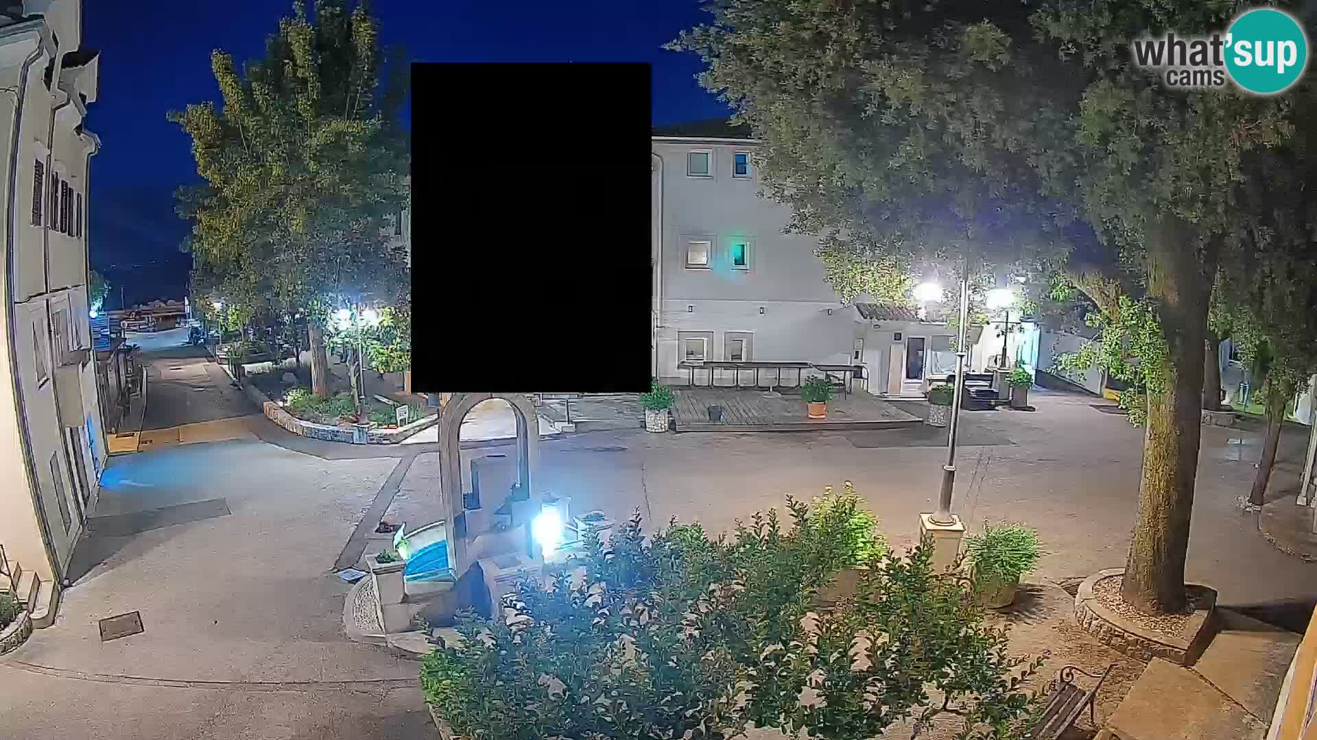 Webcam Centre de Mošćenička Draga – Vue en direct du centre-ville