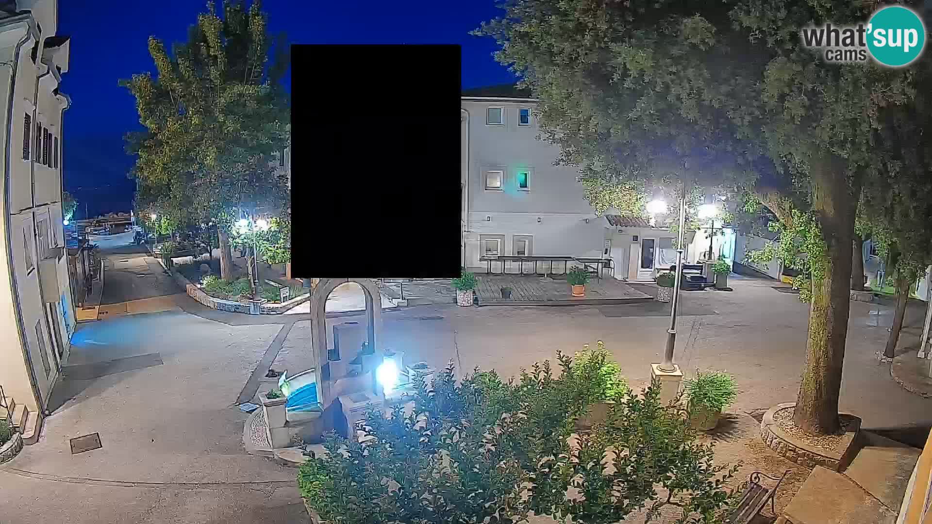 Webcam Mošćenička Draga Center – Live View of the Town Center