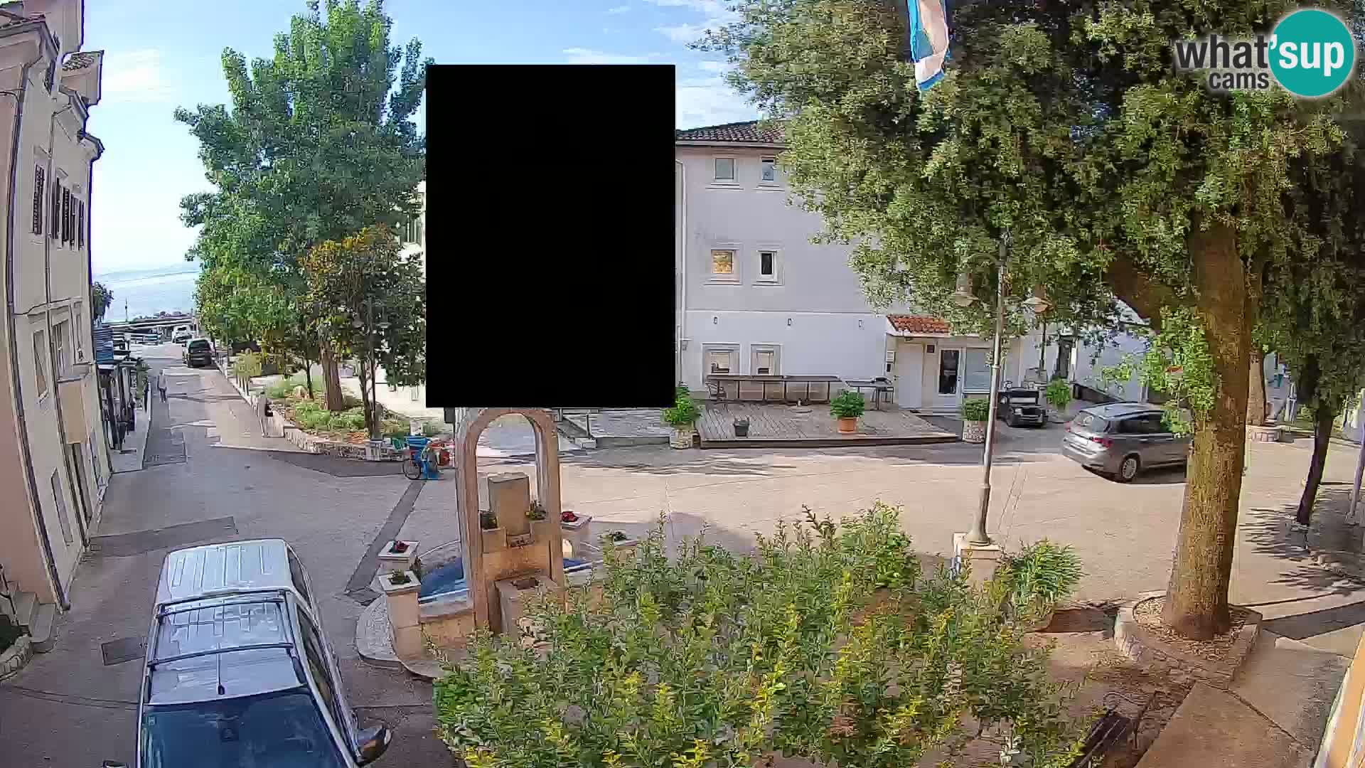 Webcam Mošćenička Draga Zentrum – Liveblick auf das Ortszentrum