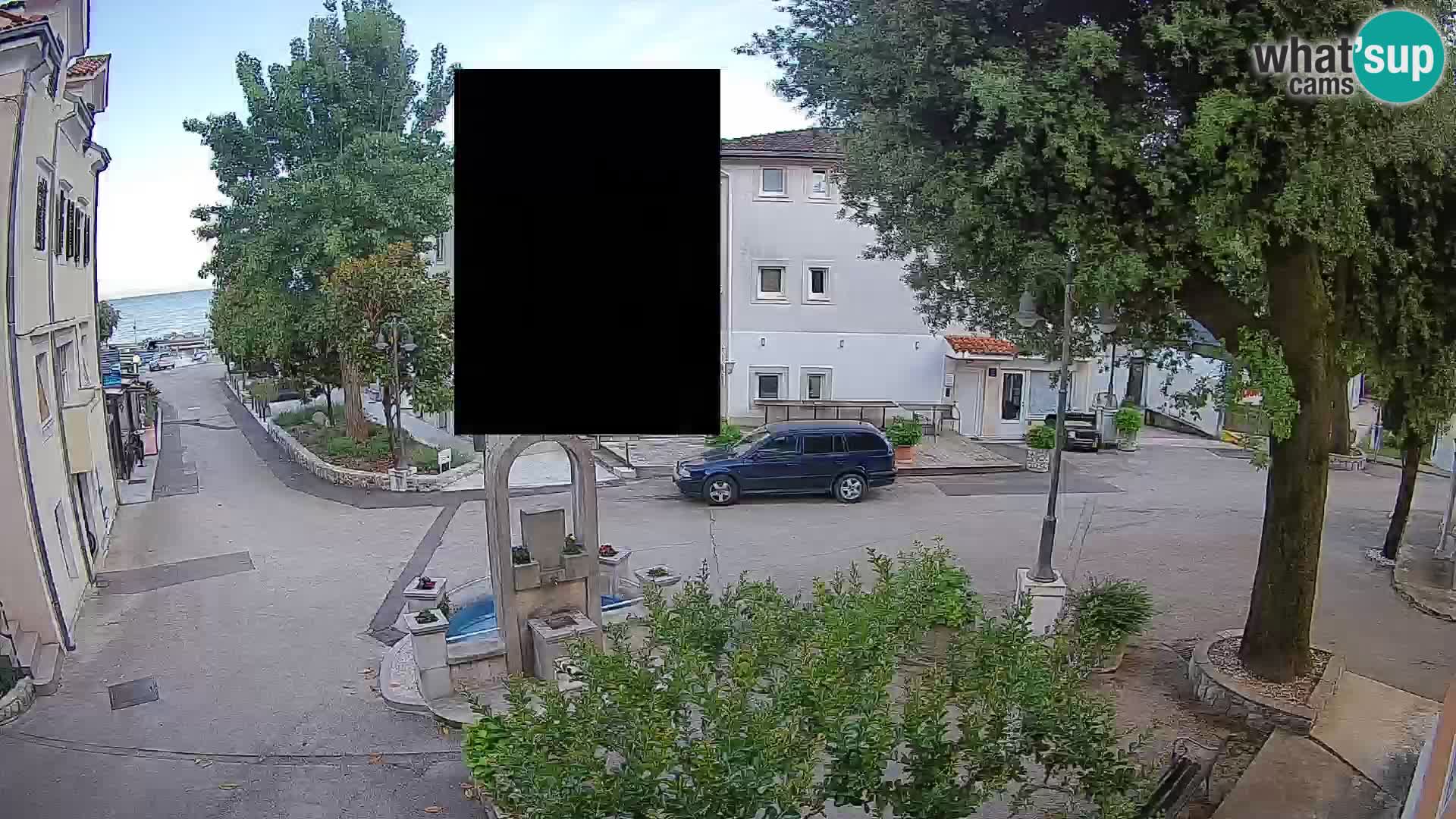 Webcam Mošćenička Draga Zentrum – Liveblick auf das Ortszentrum