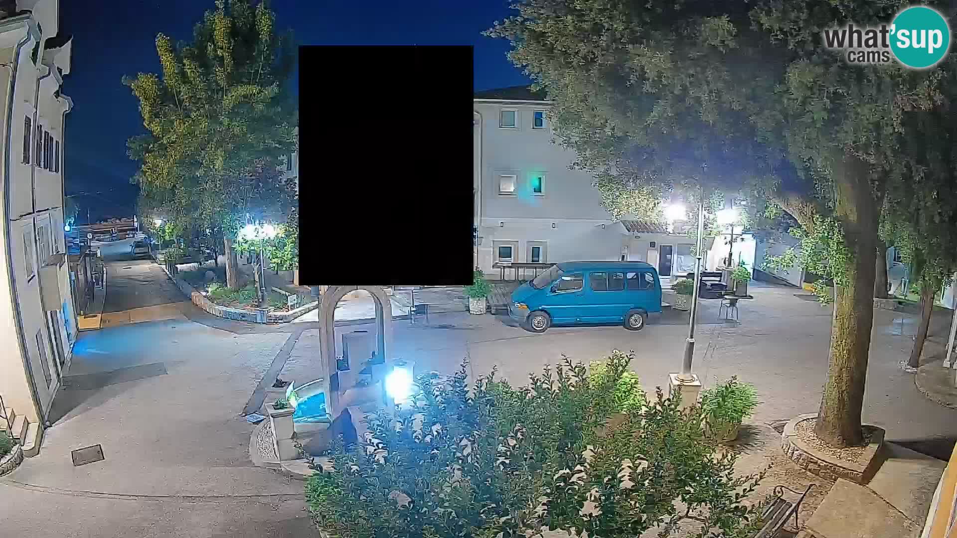 Webcam Mošćenička Draga Center – Live View of the Town Center