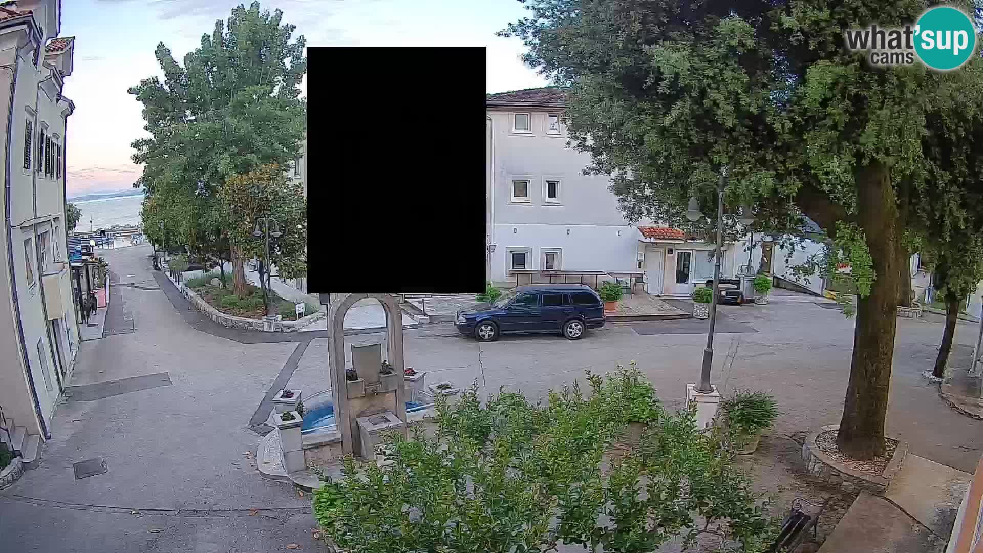 Web kamera centar Mošćeničke Drage – Pogled uživo