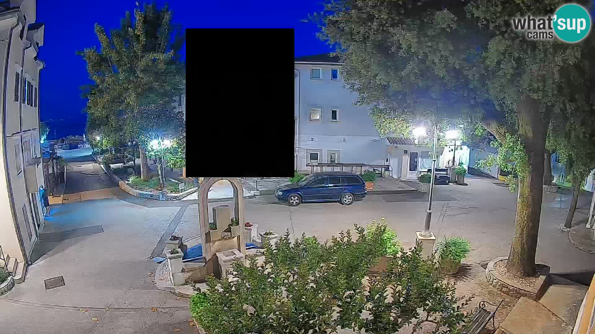 Webcam Centre de Mošćenička Draga – Vue en direct du centre-ville