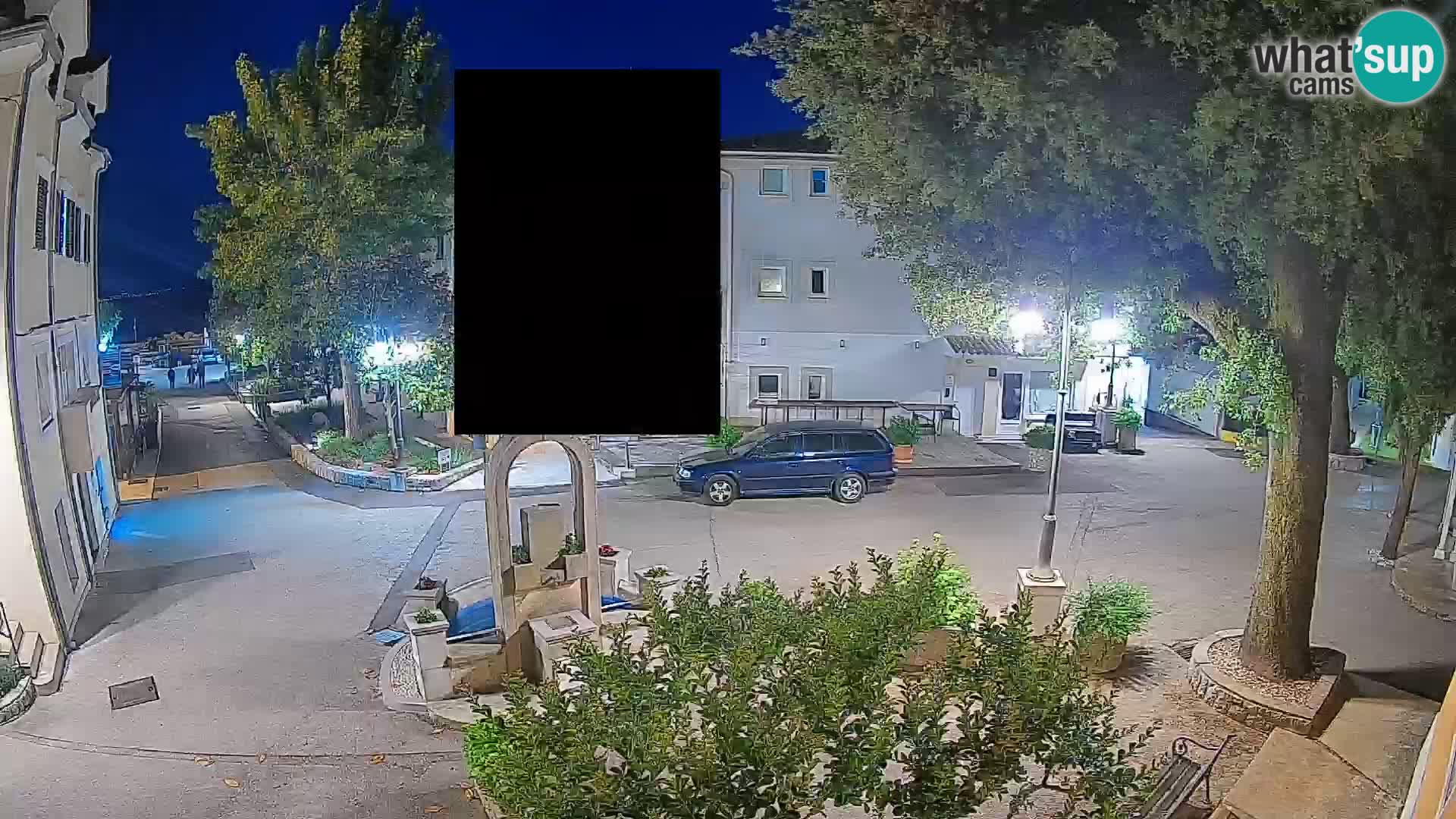 Webcam Mošćenička Draga Center – Live View of the Town Center