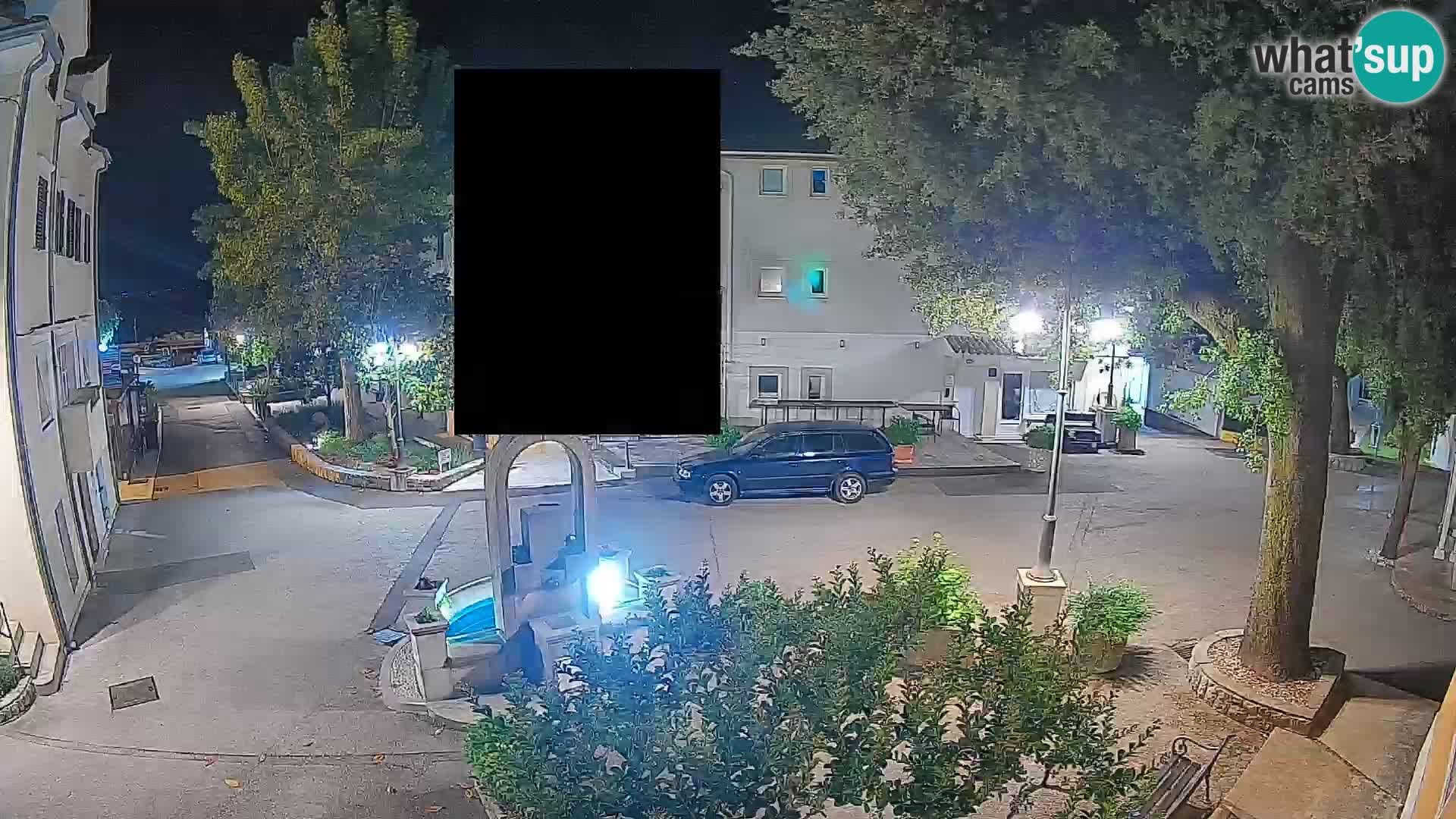 Webcam Mošćenička Draga Center – Live View of the Town Center