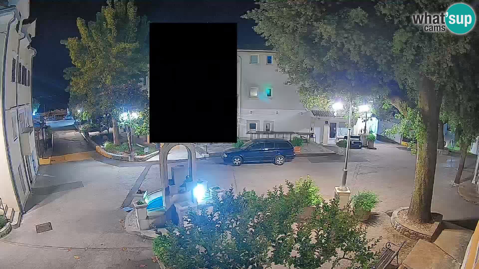 Webcam Mošćenička Draga Center – Live View of the Town Center
