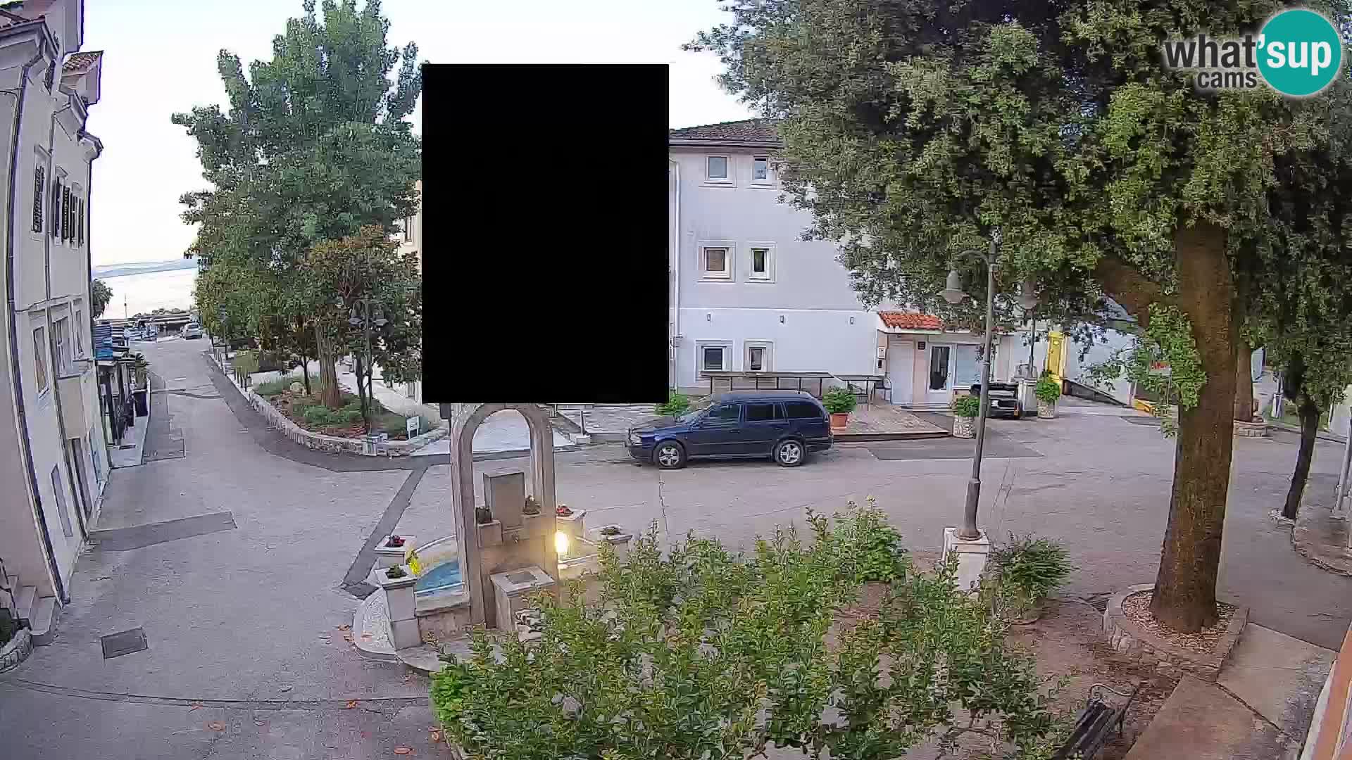 Web kamera centar Mošćeničke Drage – Pogled uživo