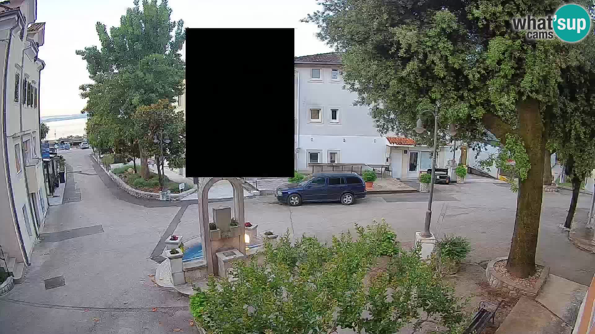 Web kamera centar Mošćeničke Drage – Pogled uživo