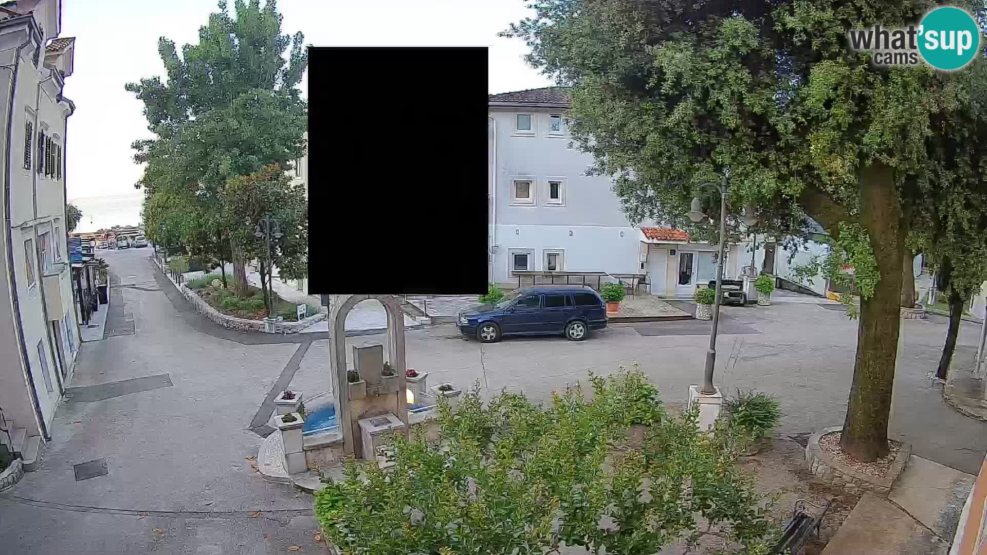 Webcam Centre de Mošćenička Draga – Vue en direct du centre-ville