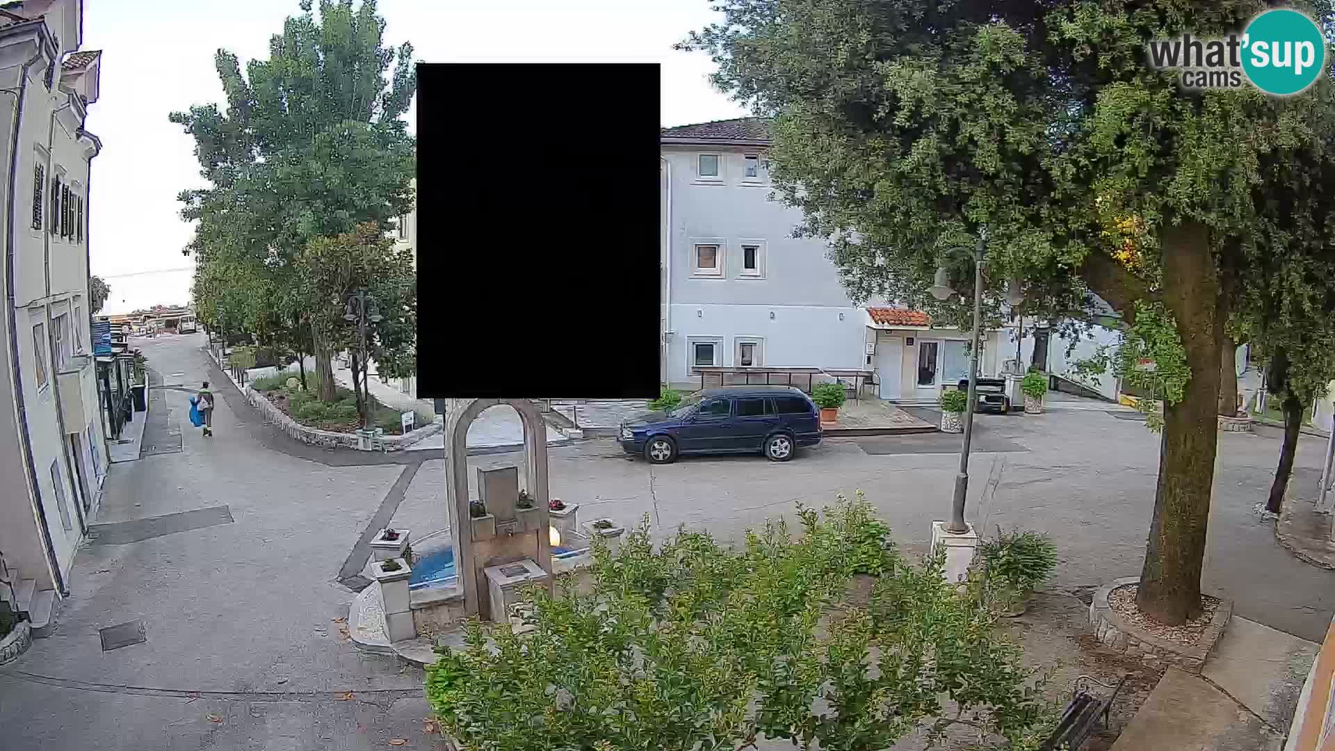 Webcam Mošćenička Draga Zentrum – Liveblick auf das Ortszentrum