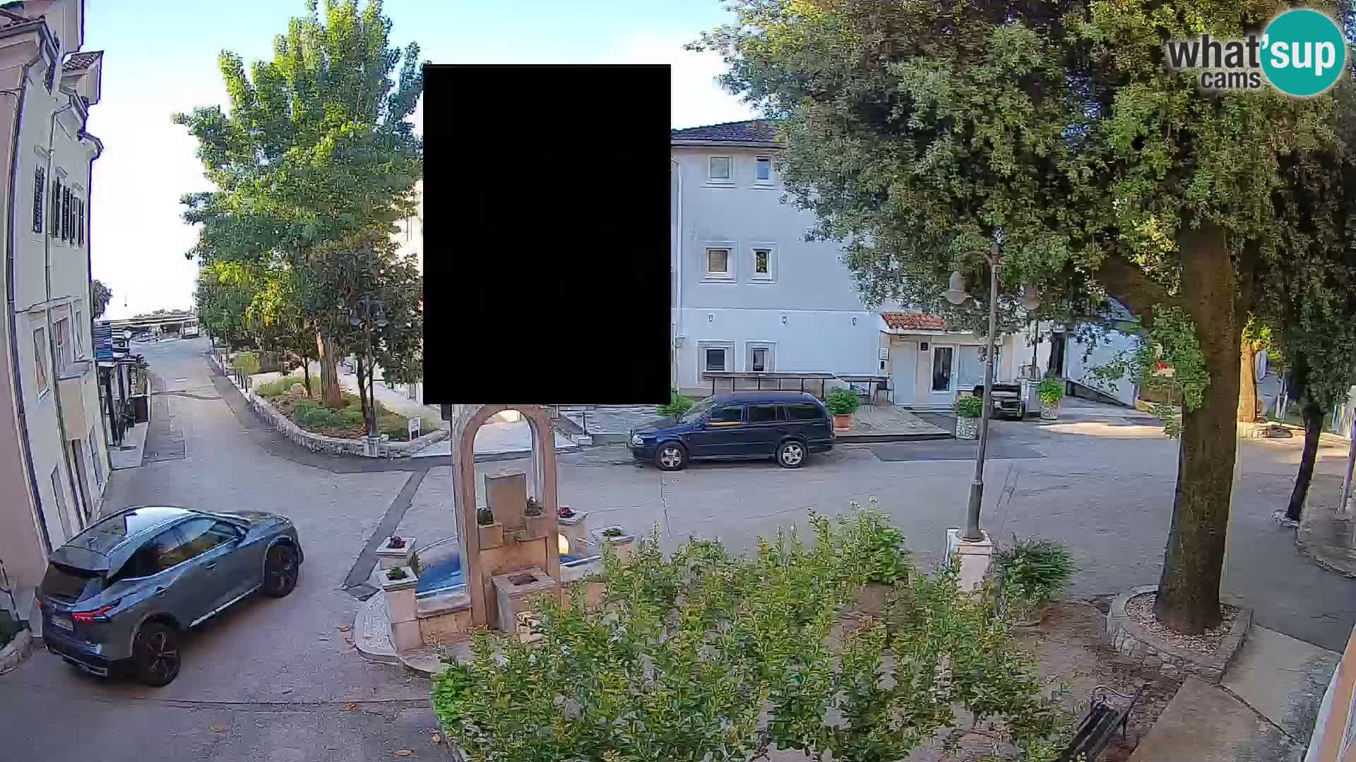 Webcam Mošćenička Draga Zentrum – Liveblick auf das Ortszentrum