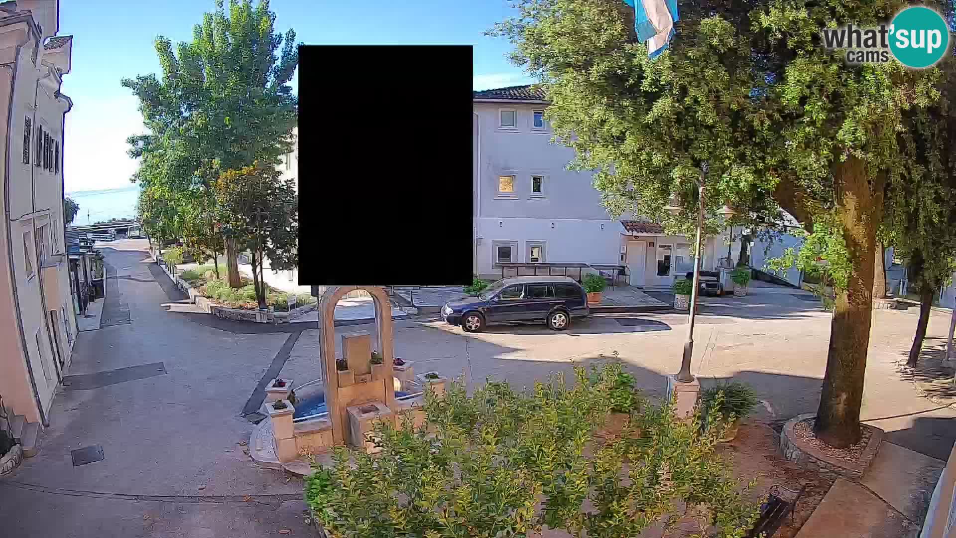 Web kamera centar Mošćeničke Drage – Pogled uživo