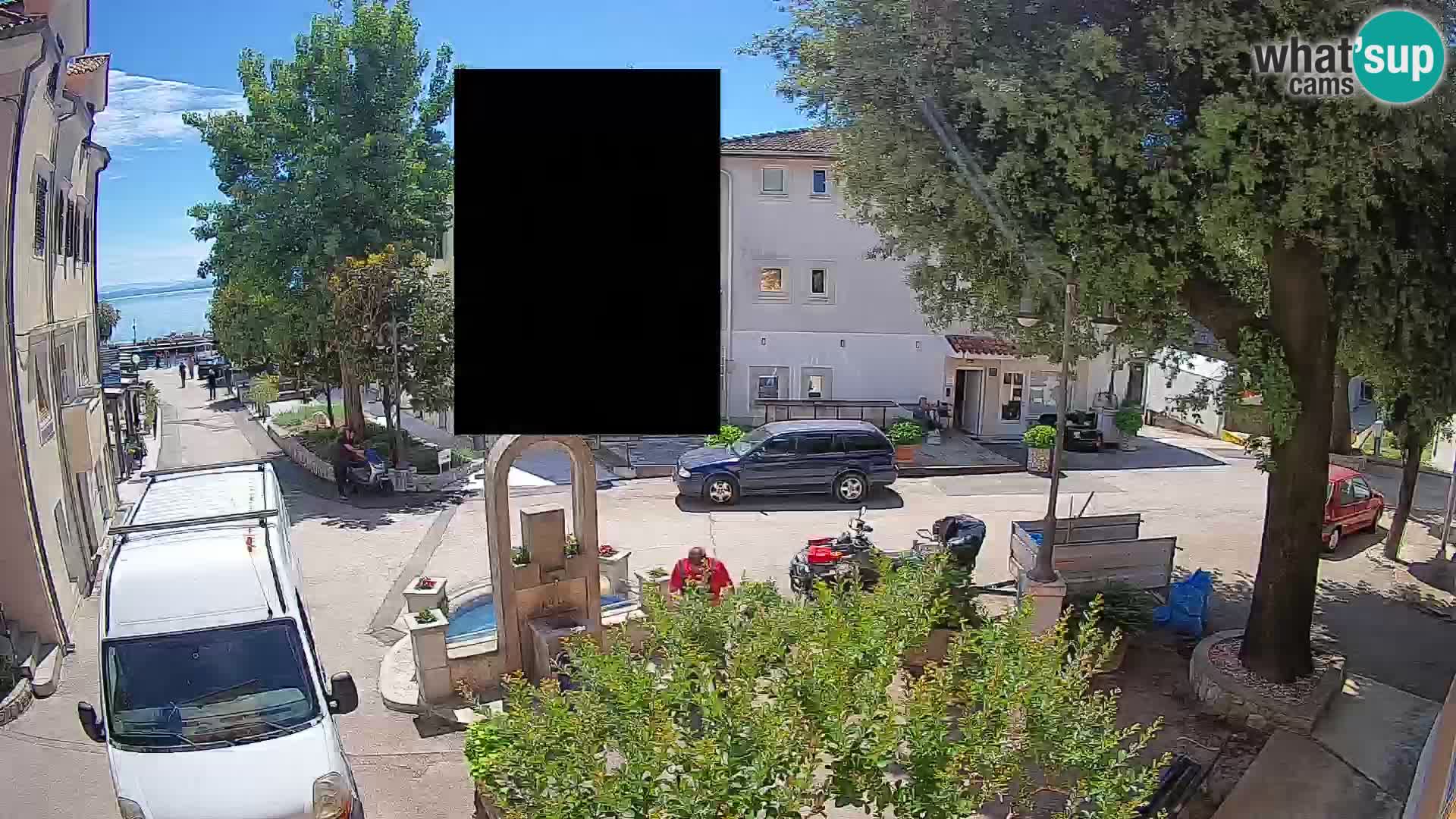 Web kamera centar Mošćeničke Drage – Pogled uživo