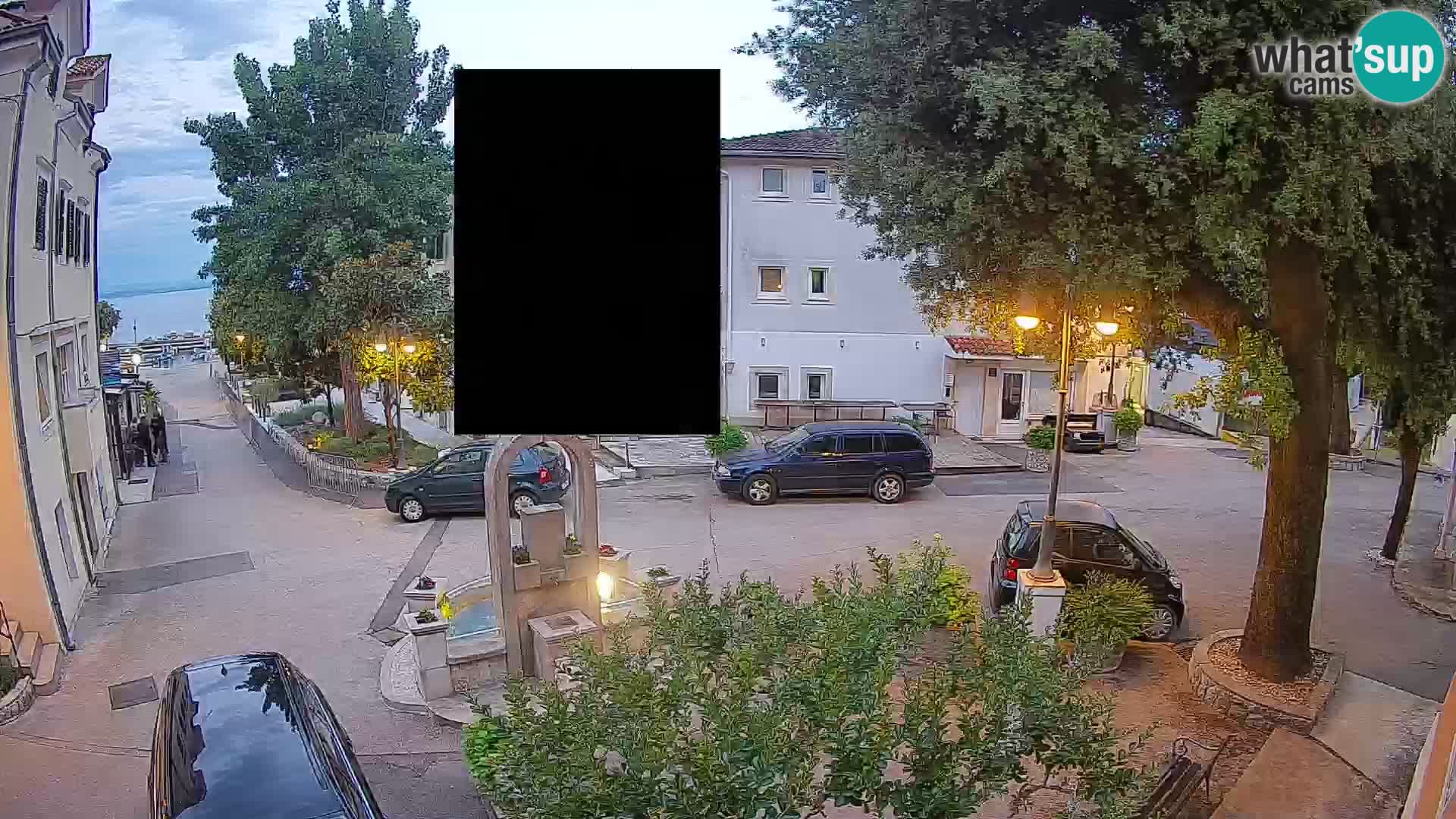 Web kamera centar Mošćeničke Drage – Pogled uživo