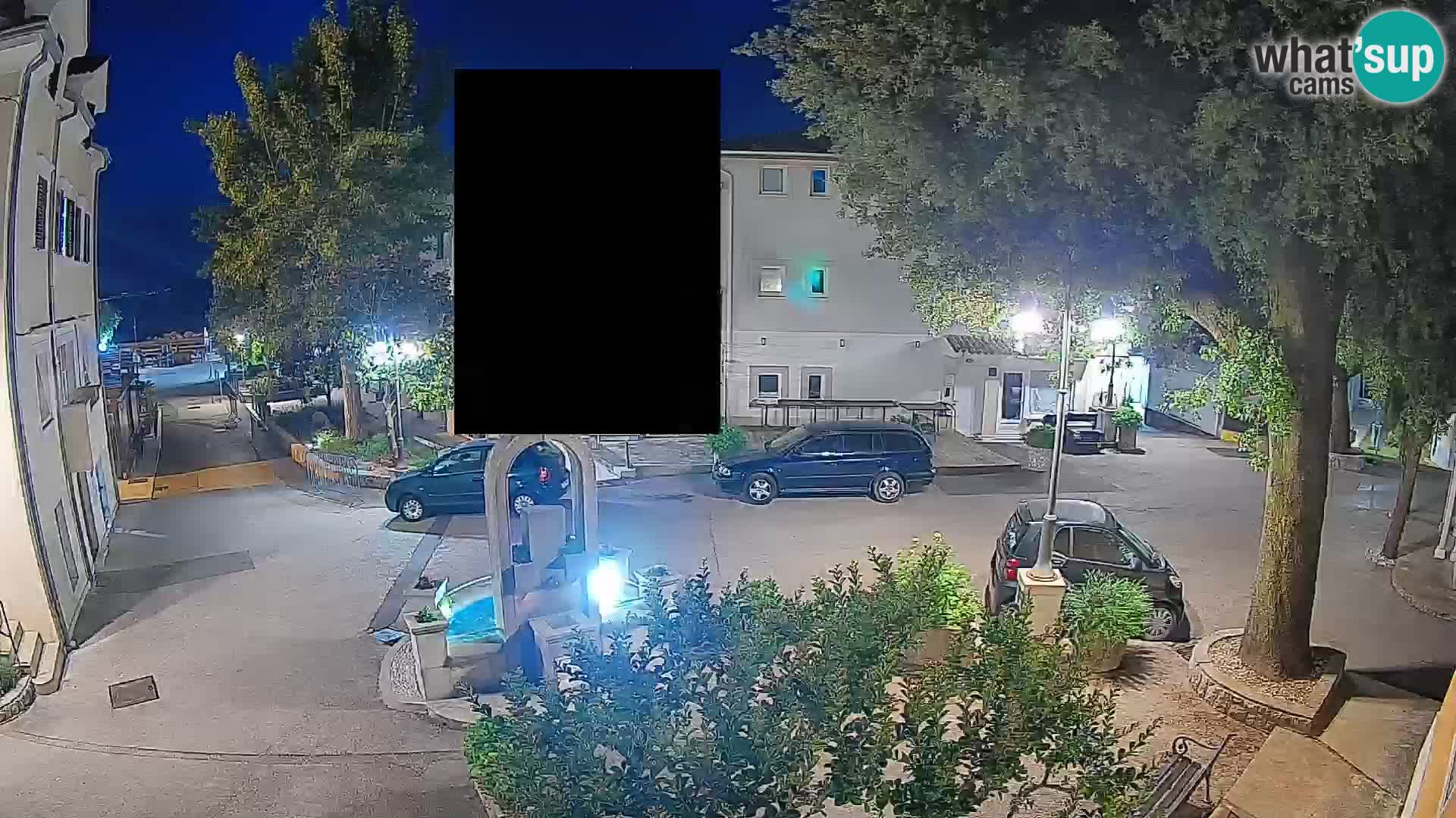 Webcam centre de Mošćenička Draga – Vue en direct du centre-ville