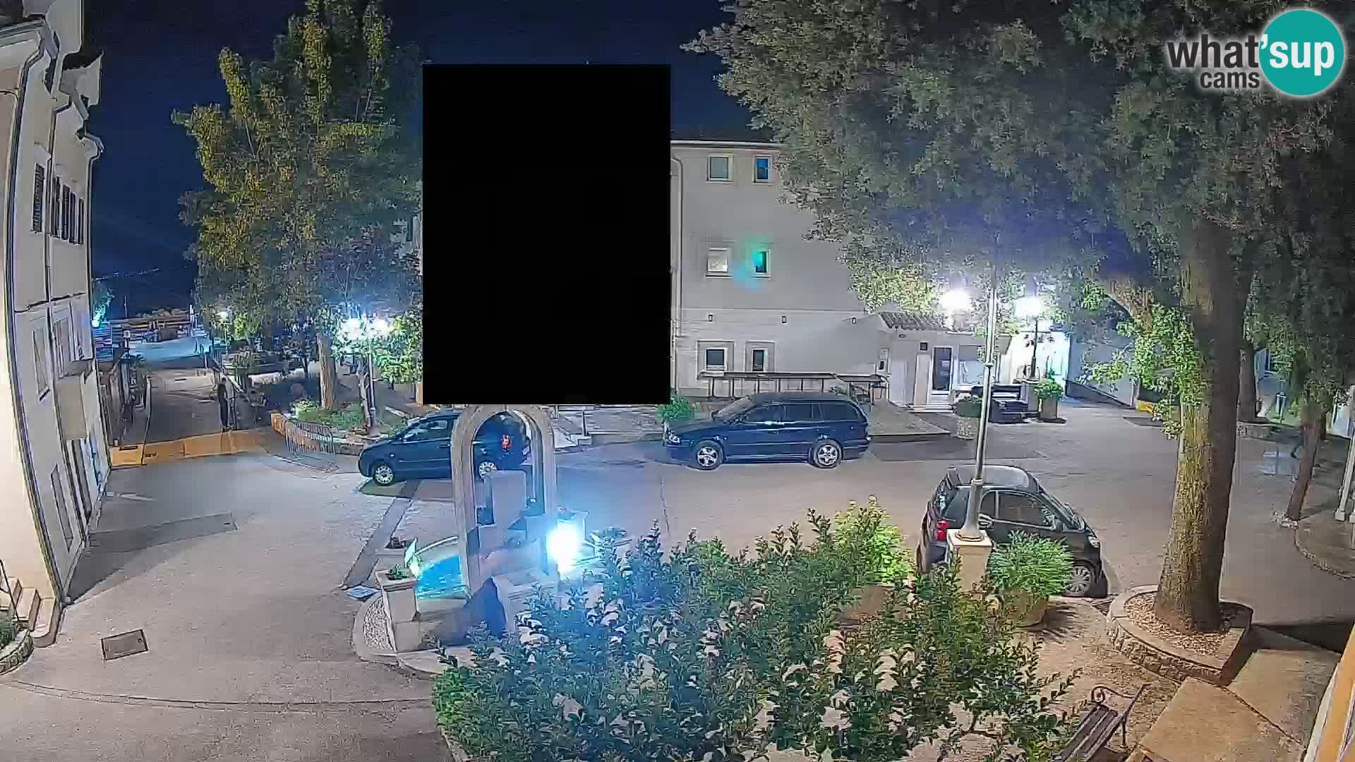 Webcam Mošćenička Draga Center – Live View of the Town Center