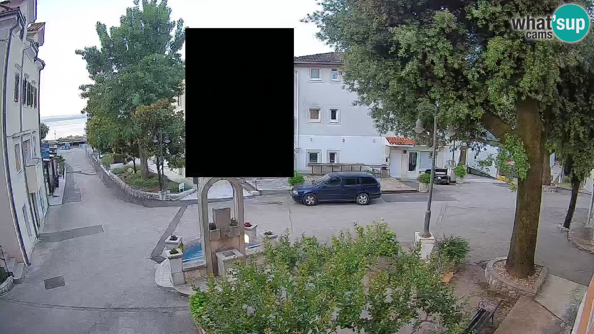 Webcam Mošćenička Draga Center – Live View of the Town Center