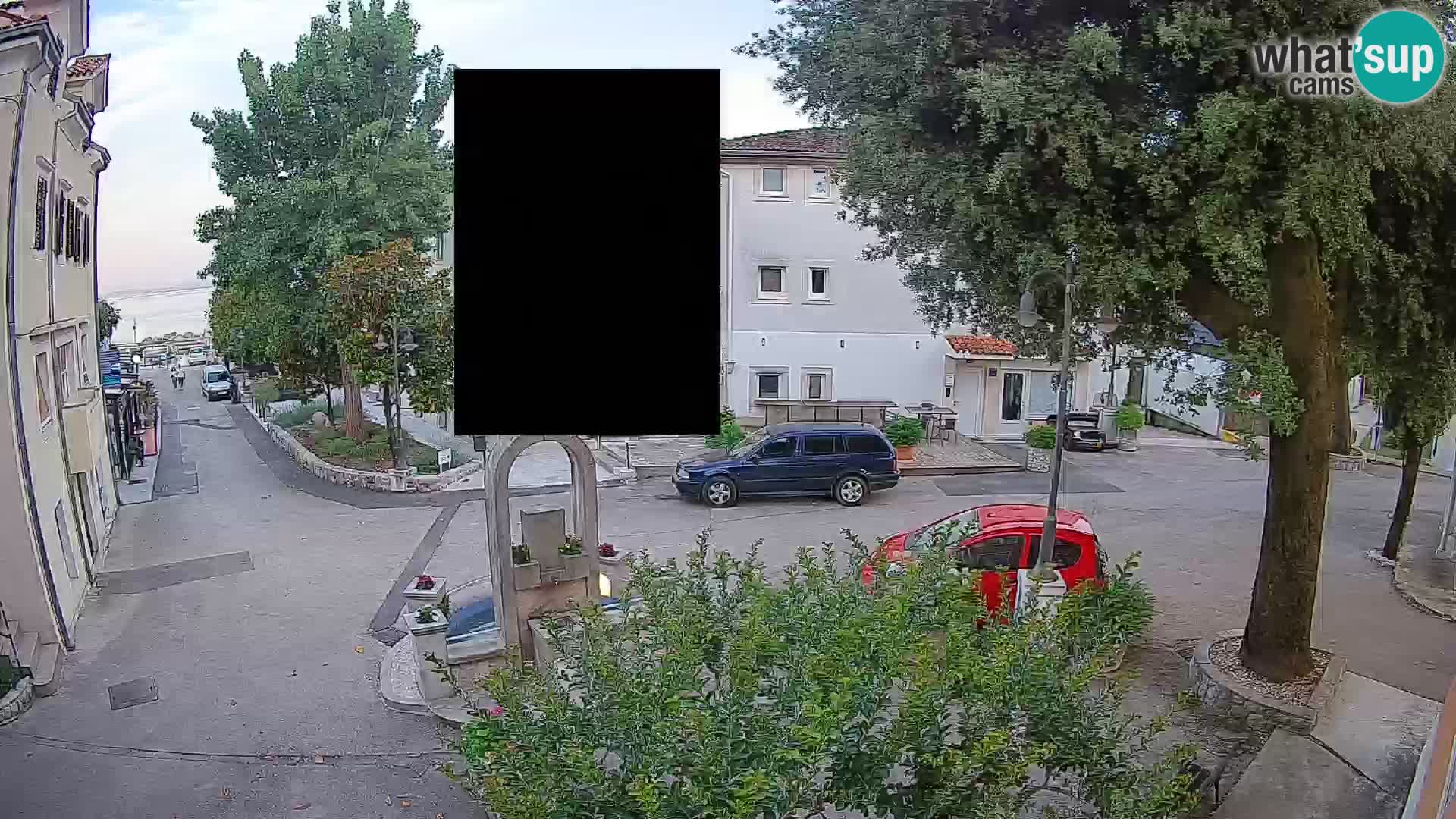 Webcam Mošćenička Draga Zentrum – Liveblick auf das Ortszentrum