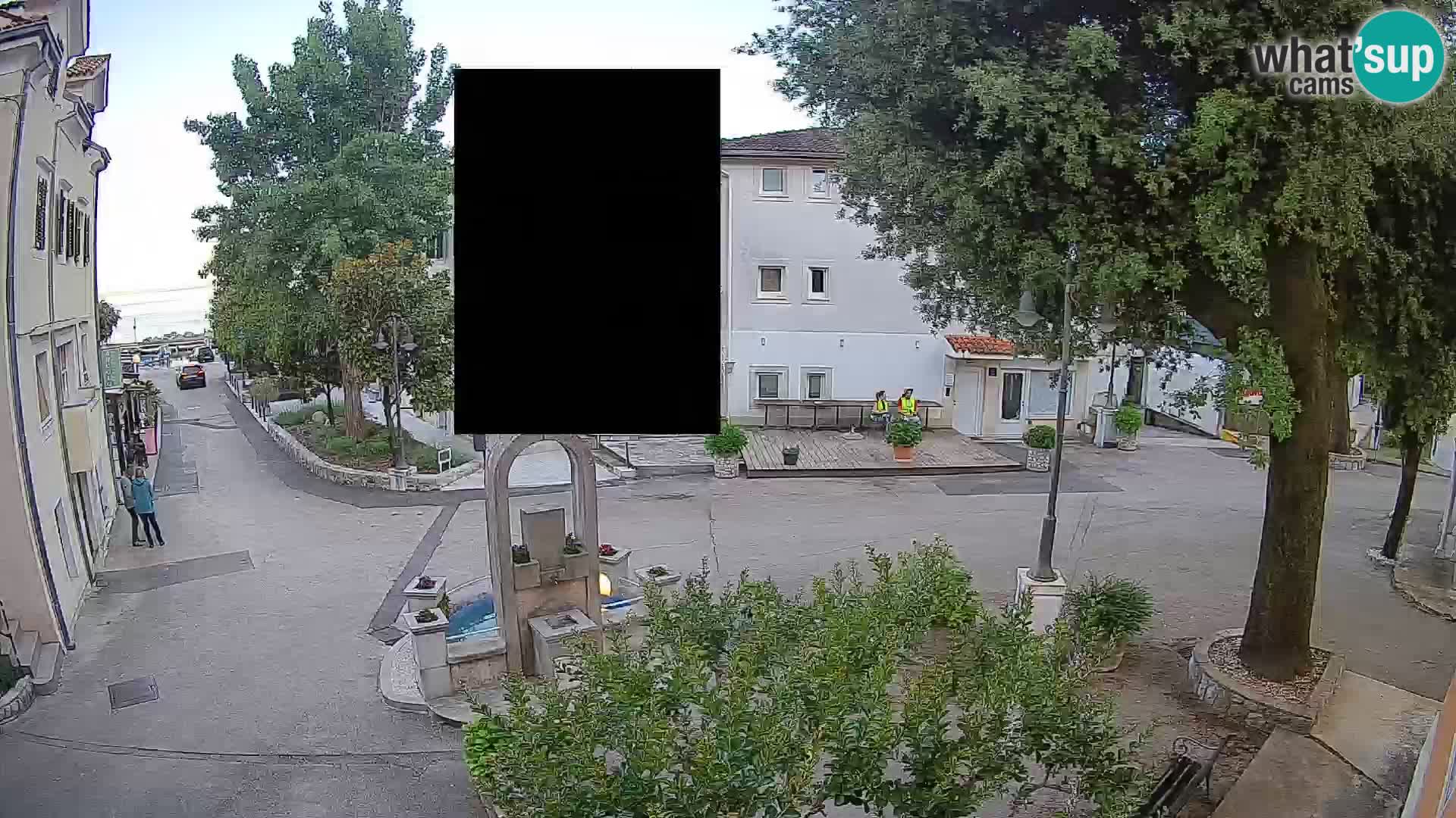Web kamera centar Mošćeničke Drage – Pogled uživo