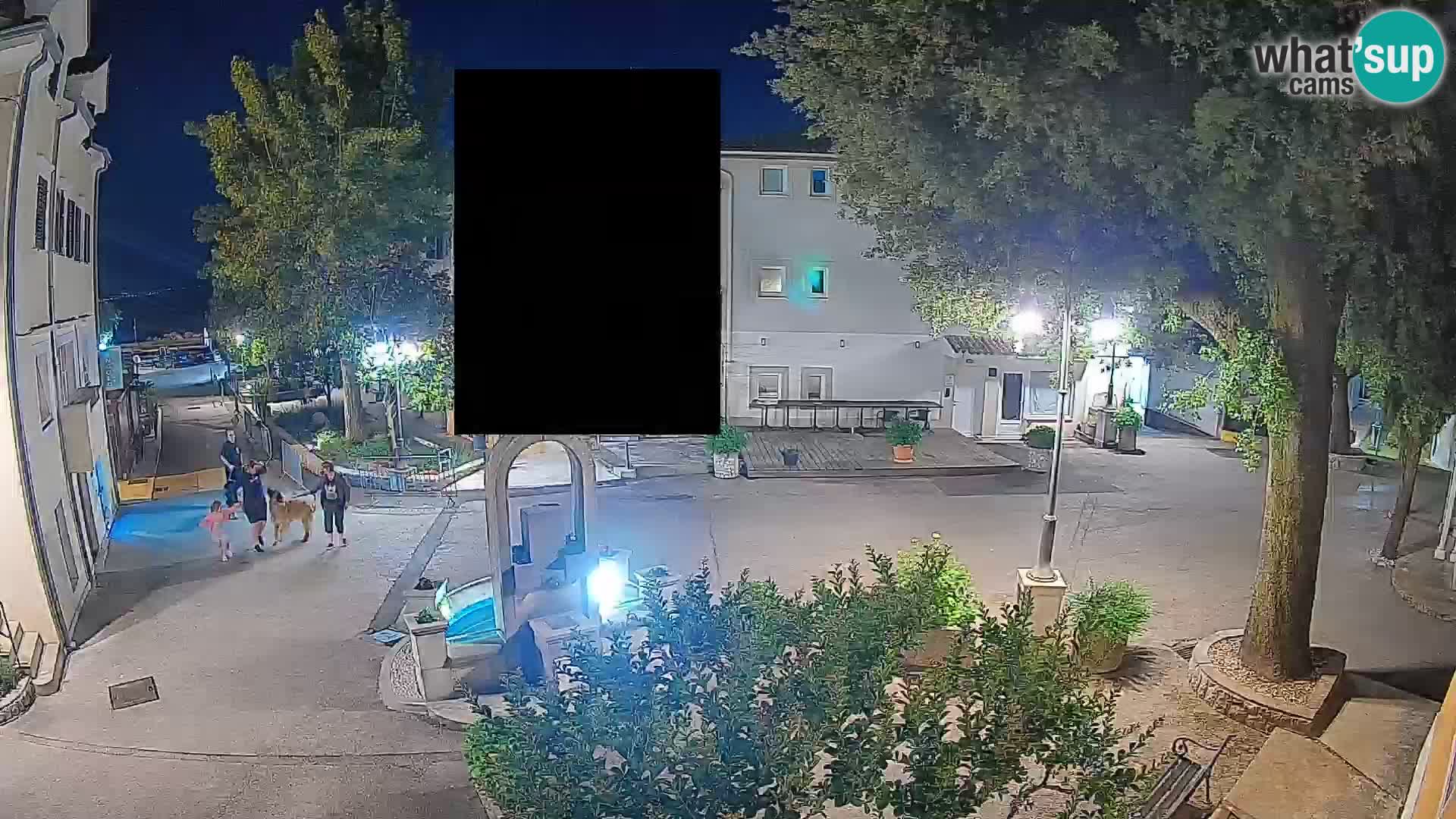 Webcam Centre de Mošćenička Draga – Vue en direct du centre-ville