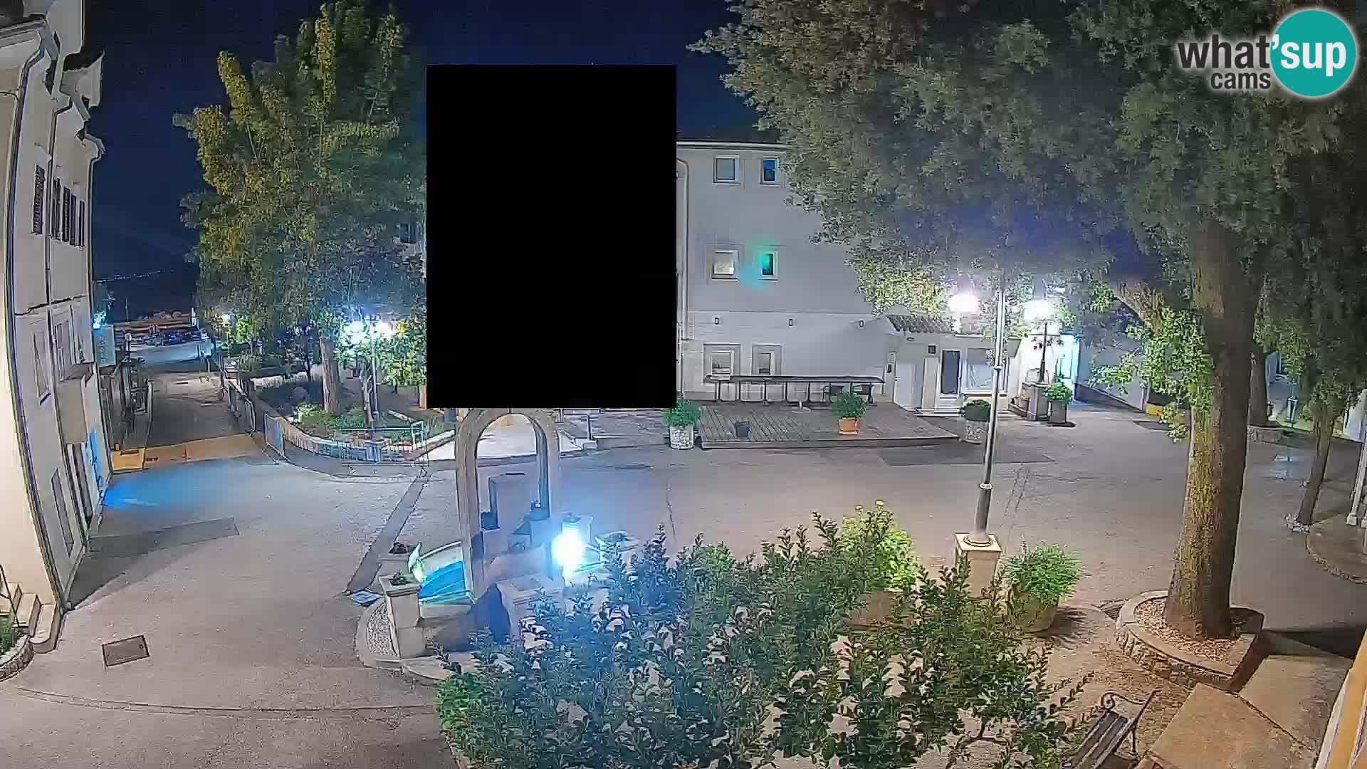 Webcam Mošćenička Draga Center – Live View of the Town Center