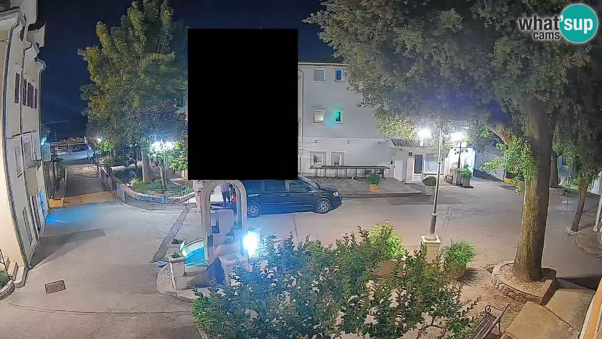 Webcam Mošćenička Draga Center – Live View of the Town Center