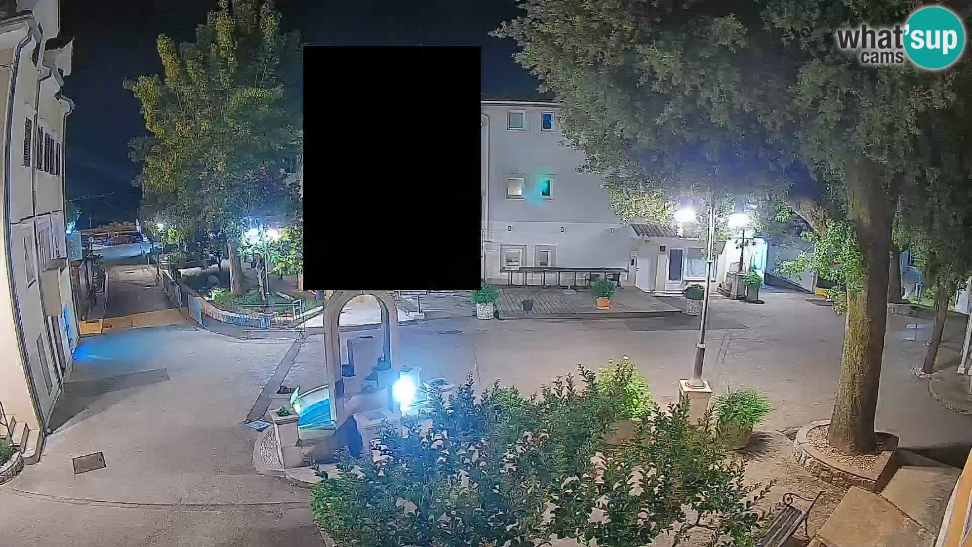 Webcam Mošćenička Draga Center – Live View of the Town Center