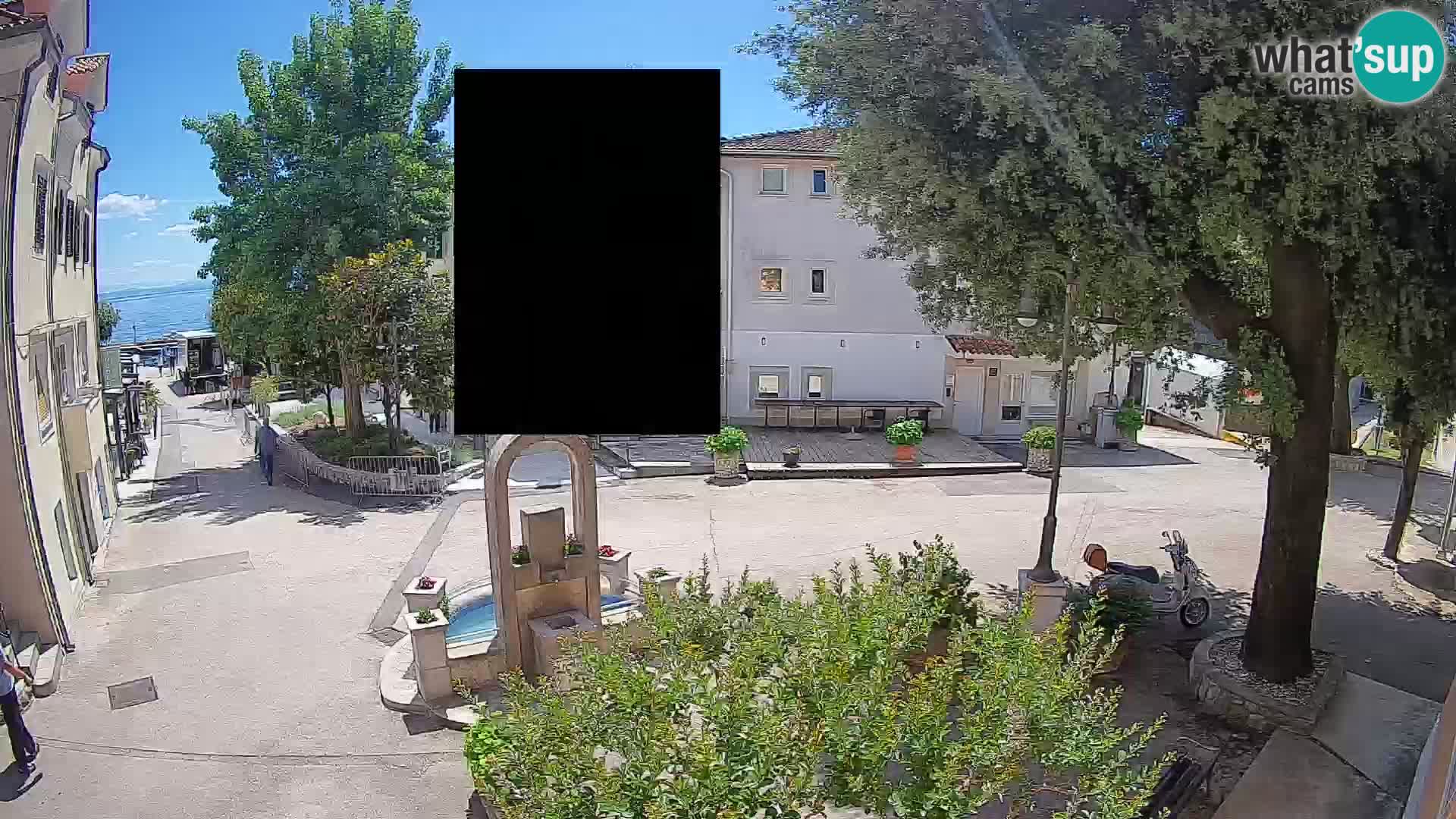 Webcam Mošćenička Draga Zentrum – Liveblick auf das Ortszentrum