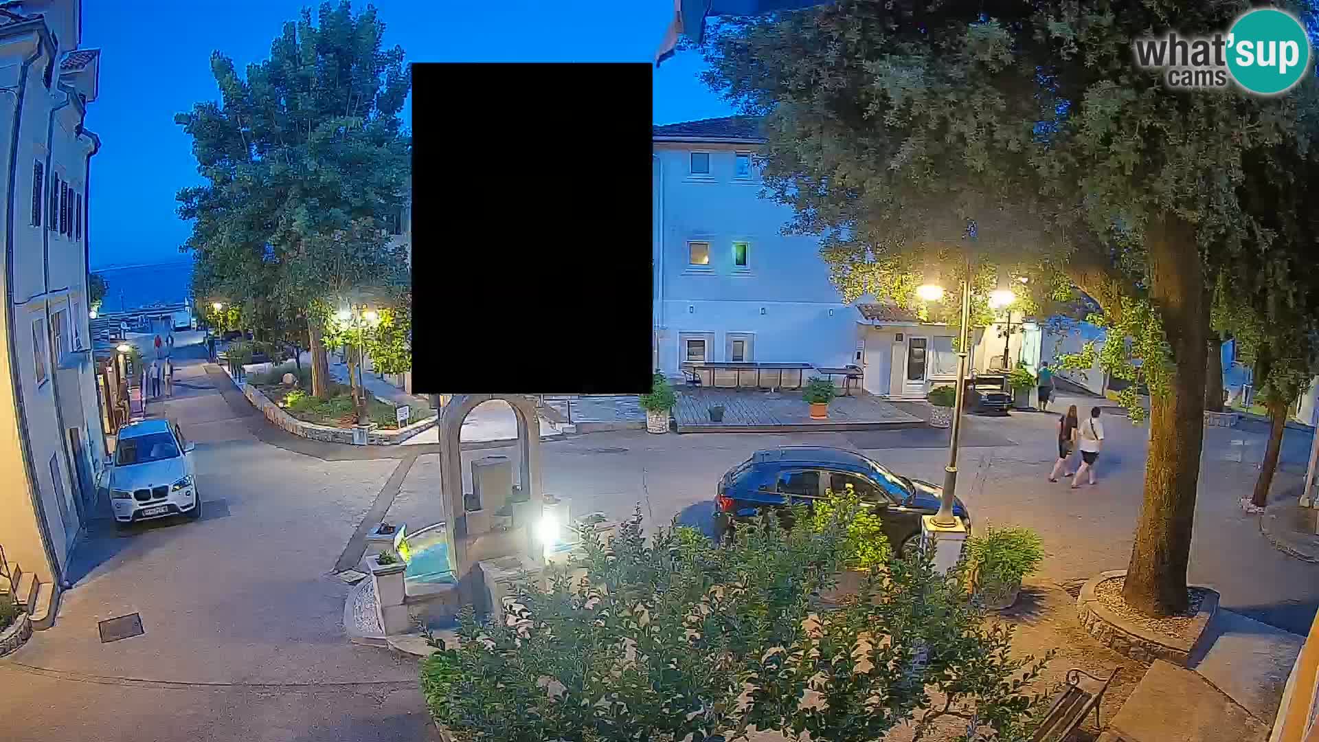 Webcam Centre de Mošćenička Draga – Vue en direct du centre-ville