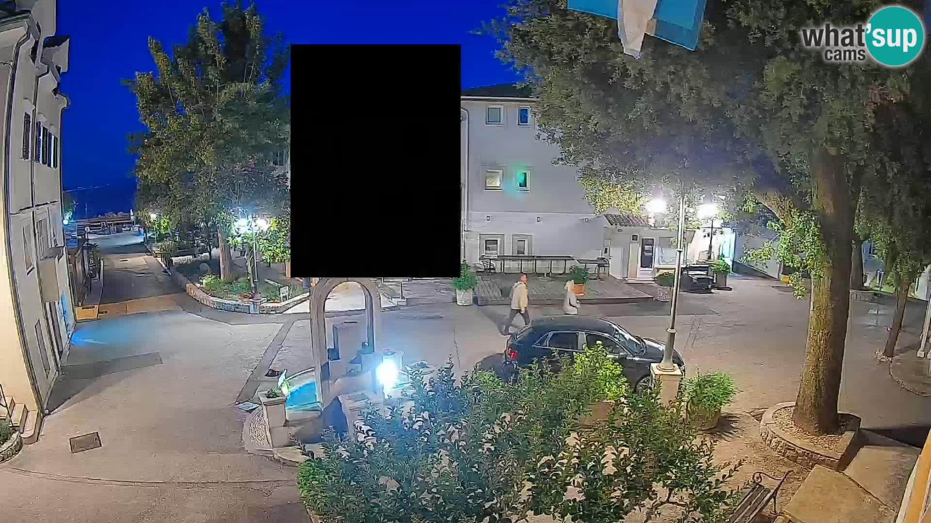 Webcam Centro Draga di Moschiena – Vista live sul centro