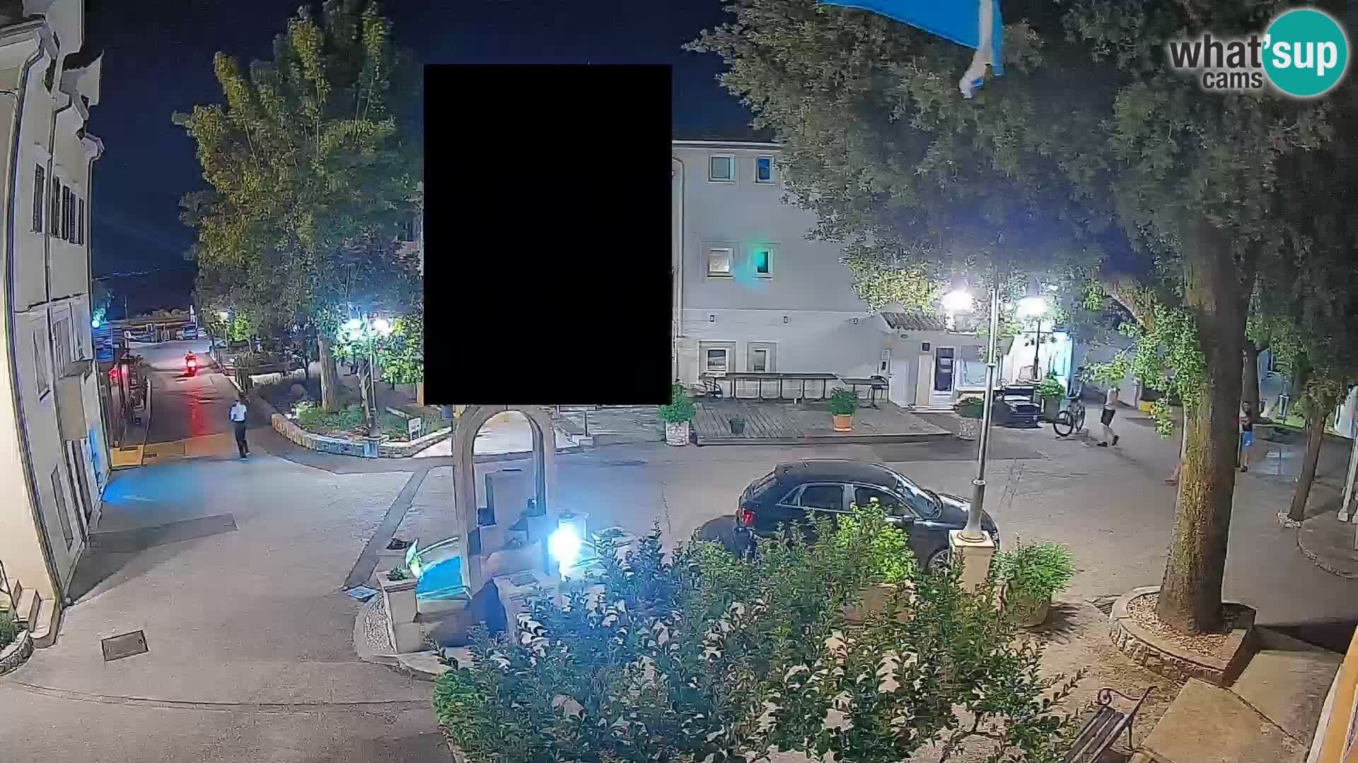 Webcam Mošćenička Draga Center – Live View of the Town Center