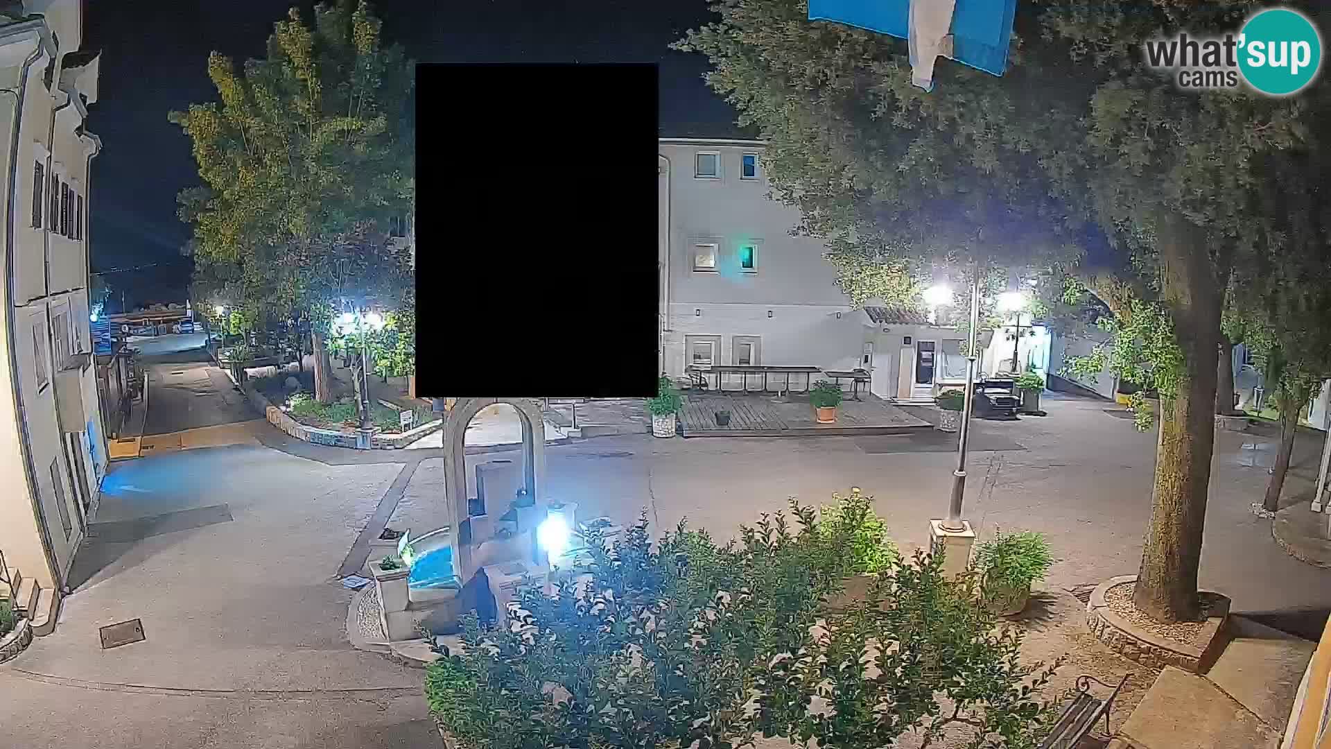 Webcam Mošćenička Draga Center – Live View of the Town Center