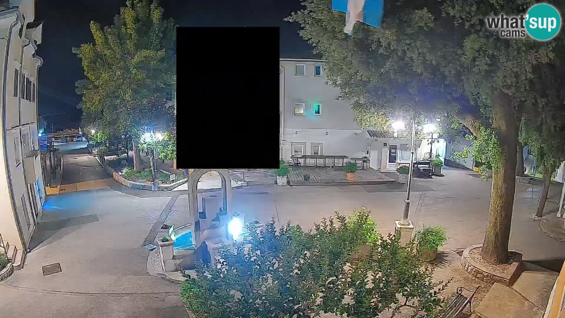 Webcam Mošćenička Draga Center – Live View of the Town Center
