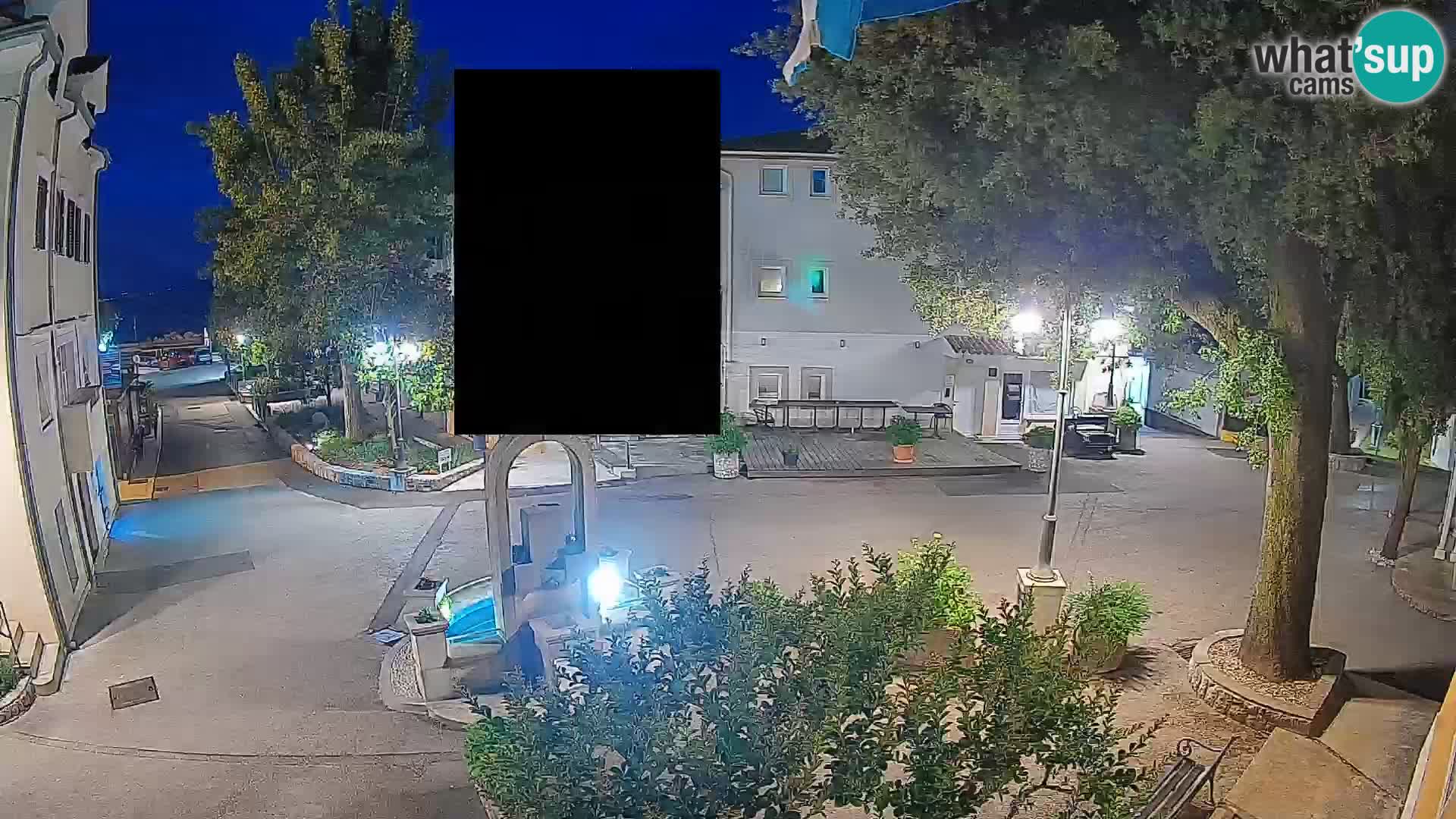 Webcam centre de Mošćenička Draga – Vue en direct du centre-ville