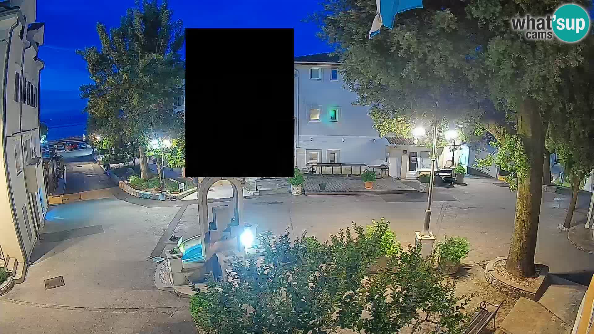 Webcam Centro Draga di Moschiena – Vista live sul centro