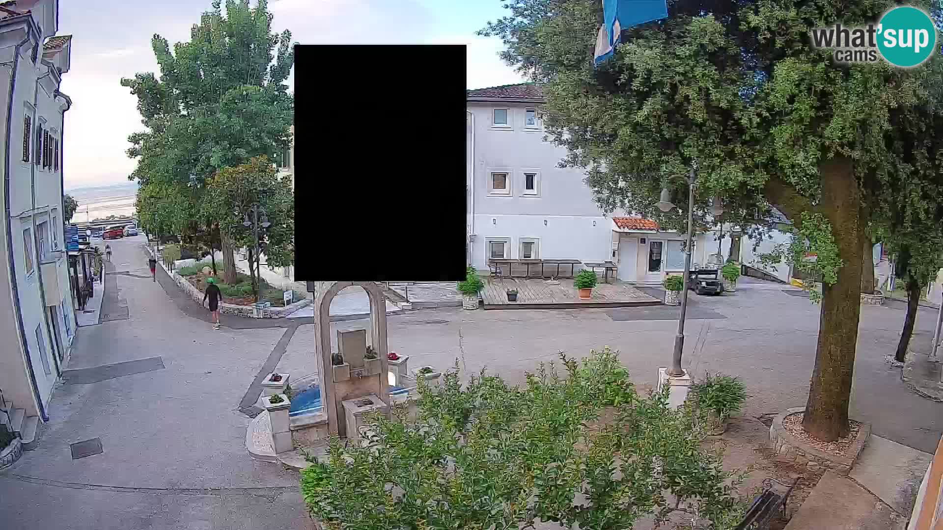 Webcam Mošćenička Draga Zentrum – Liveblick auf das Ortszentrum