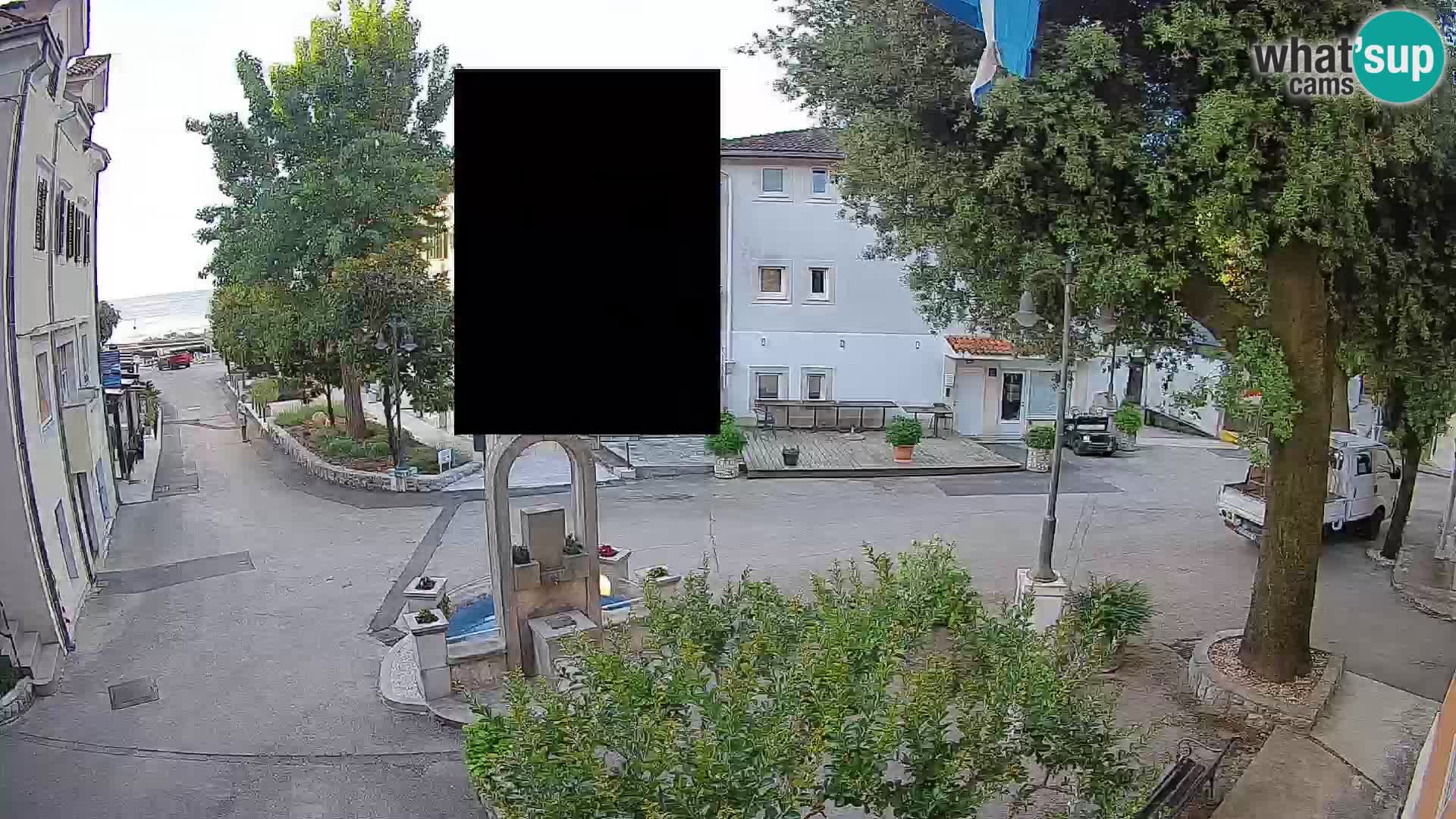 Webcam Mošćenička Draga Zentrum – Liveblick auf das Ortszentrum