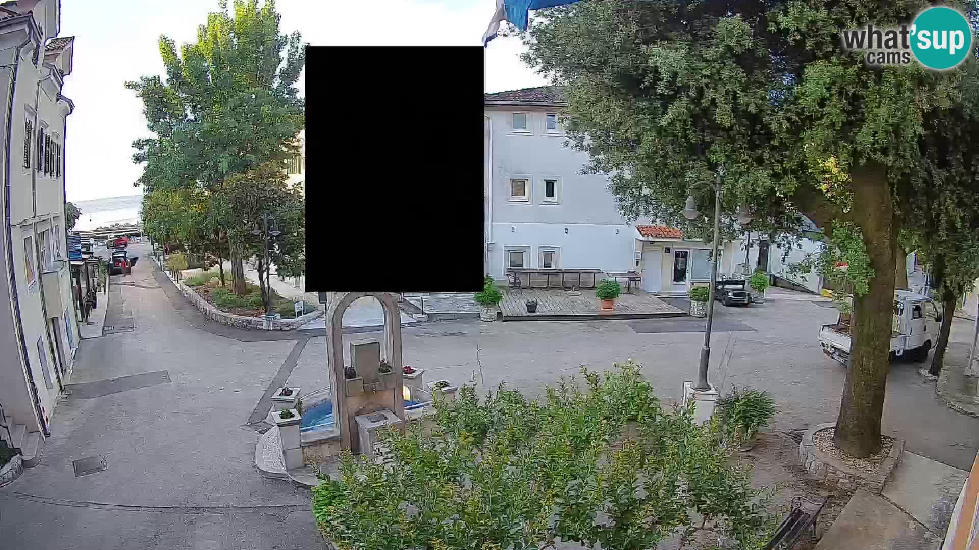 Webcam Mošćenička Draga Zentrum – Liveblick auf das Ortszentrum