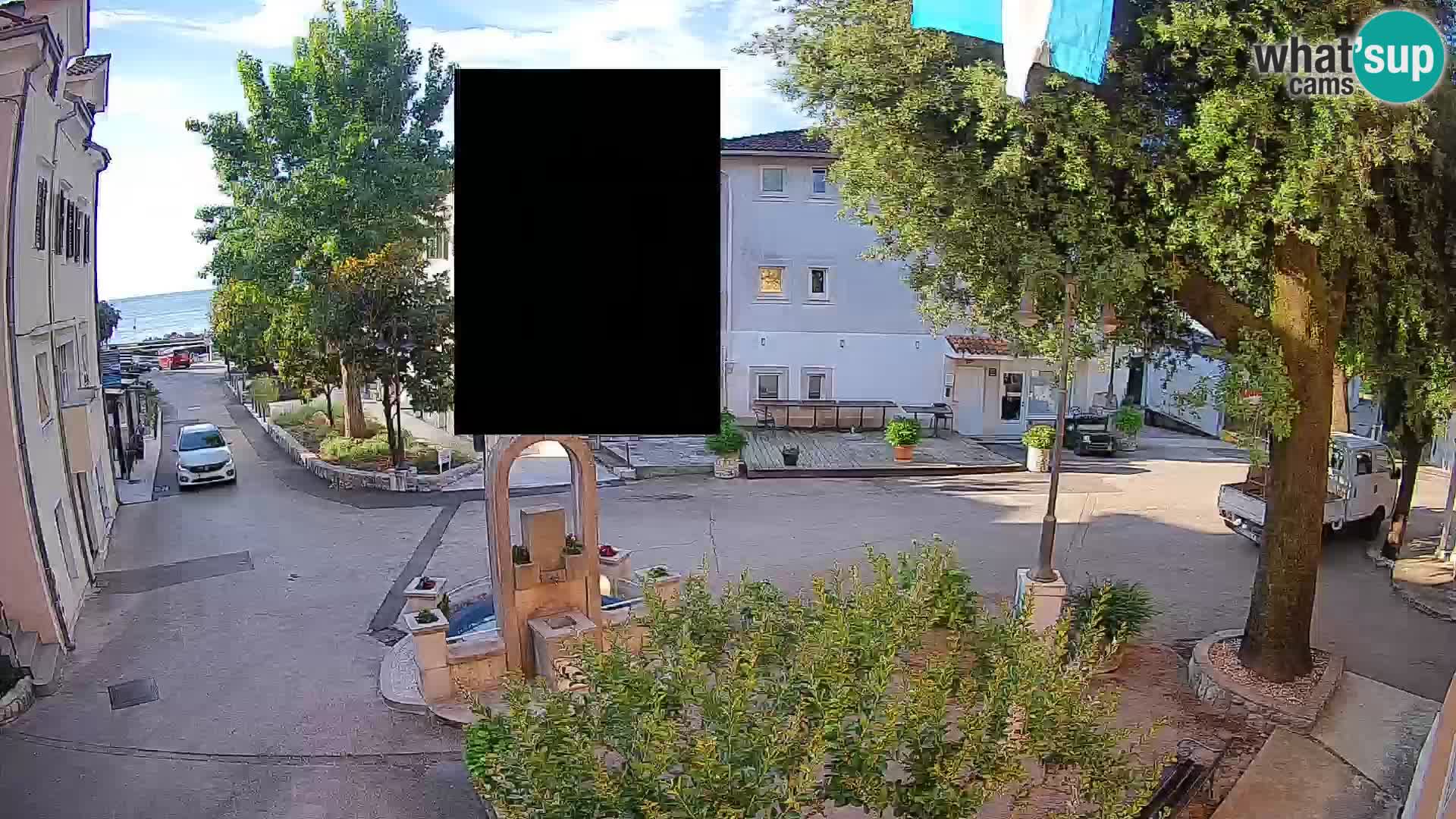 Webcam Mošćenička Draga Zentrum – Liveblick auf das Ortszentrum
