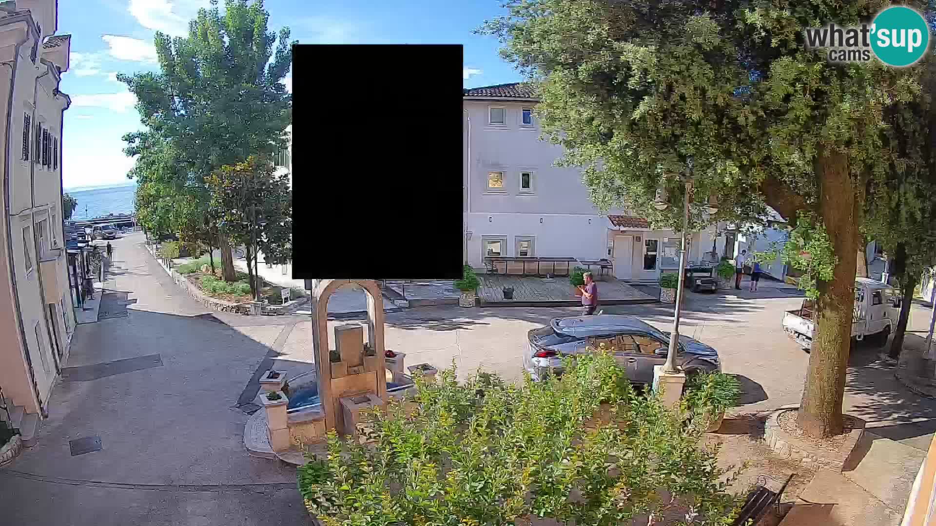 Web kamera centar Mošćeničke Drage – Pogled uživo