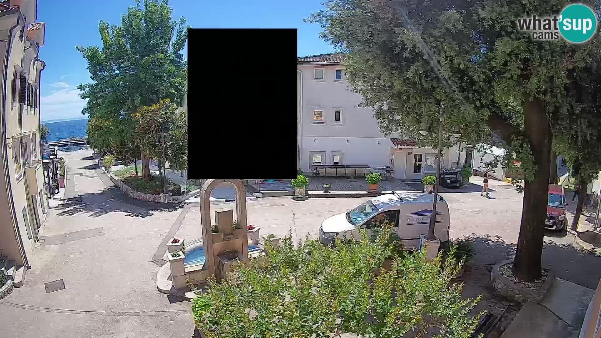Webcam Mošćenička Draga Zentrum – Liveblick auf das Ortszentrum