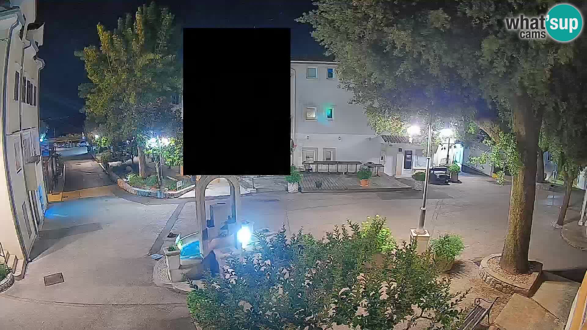 Webcam Mošćenička Draga Center – Live View of the Town Center