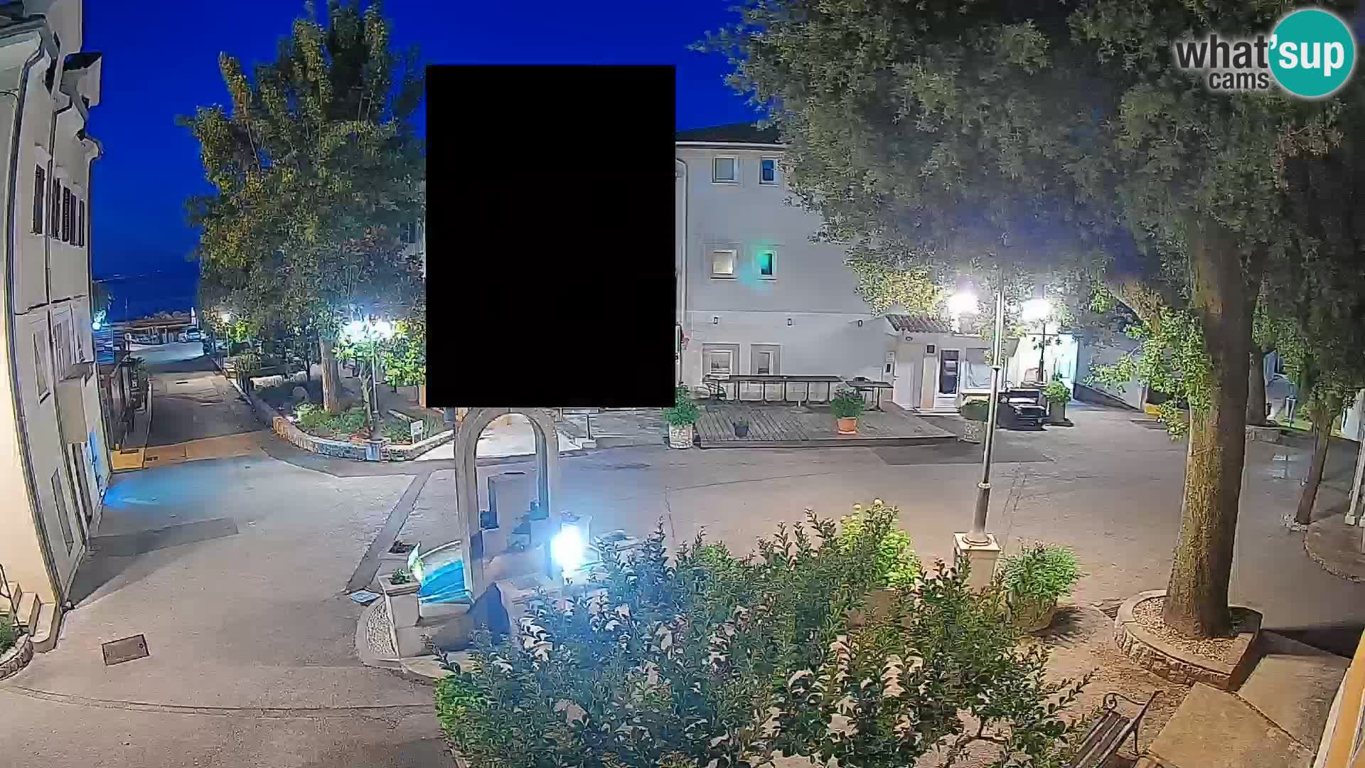 Webcam Centro Draga di Moschiena – Vista live sul centro
