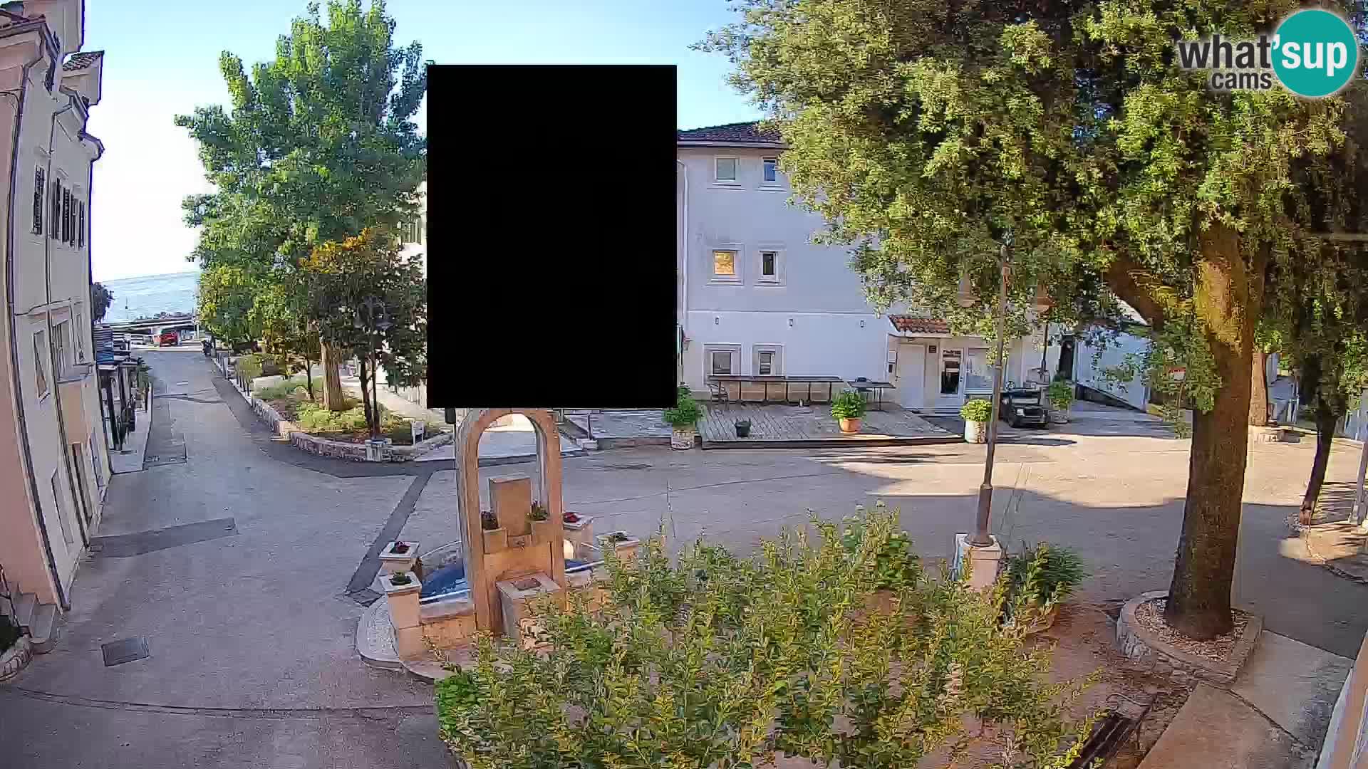 Webcam Mošćenička Draga Zentrum – Liveblick auf das Ortszentrum