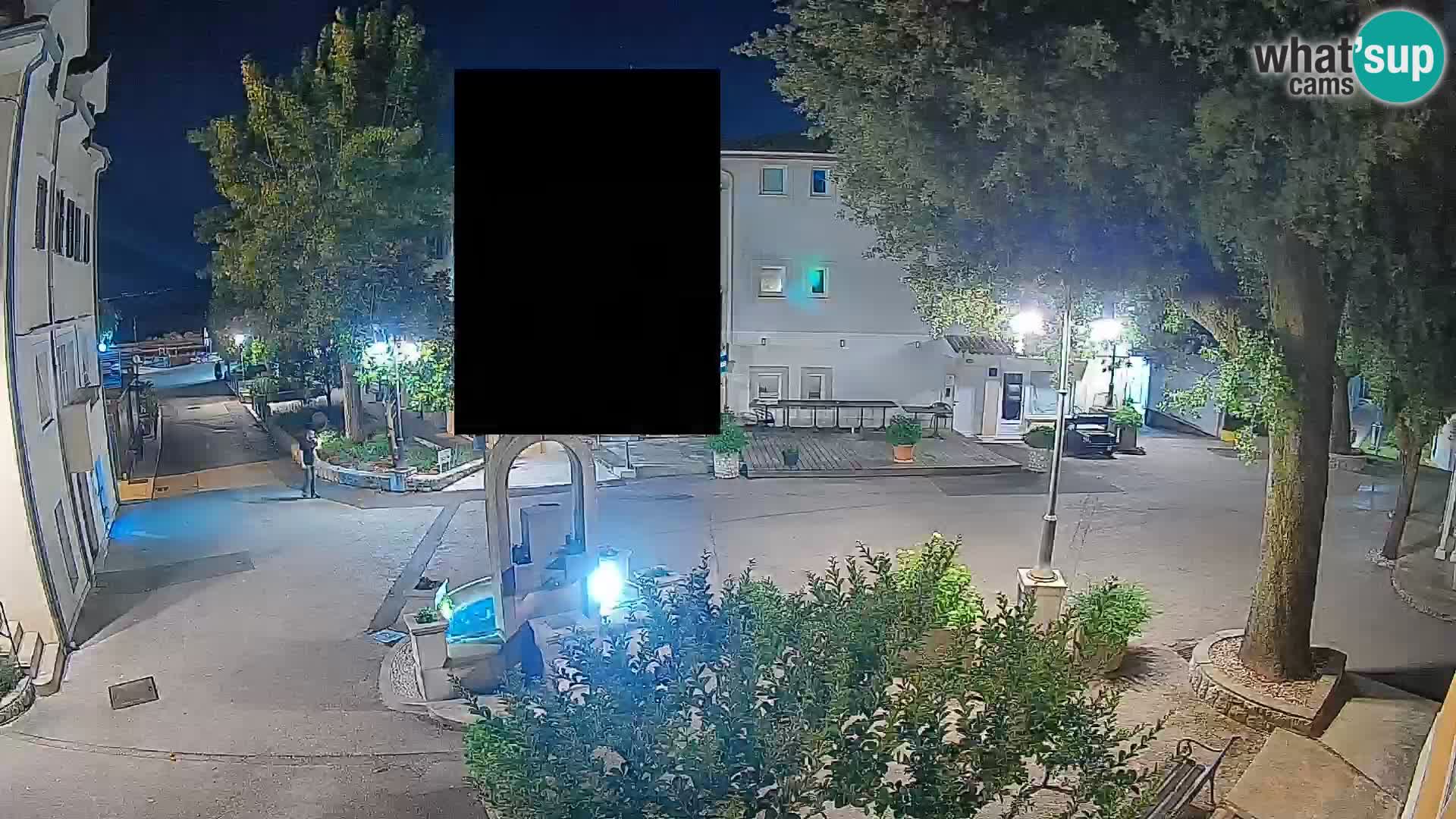 Webcam Mošćenička Draga Center – Live View of the Town Center