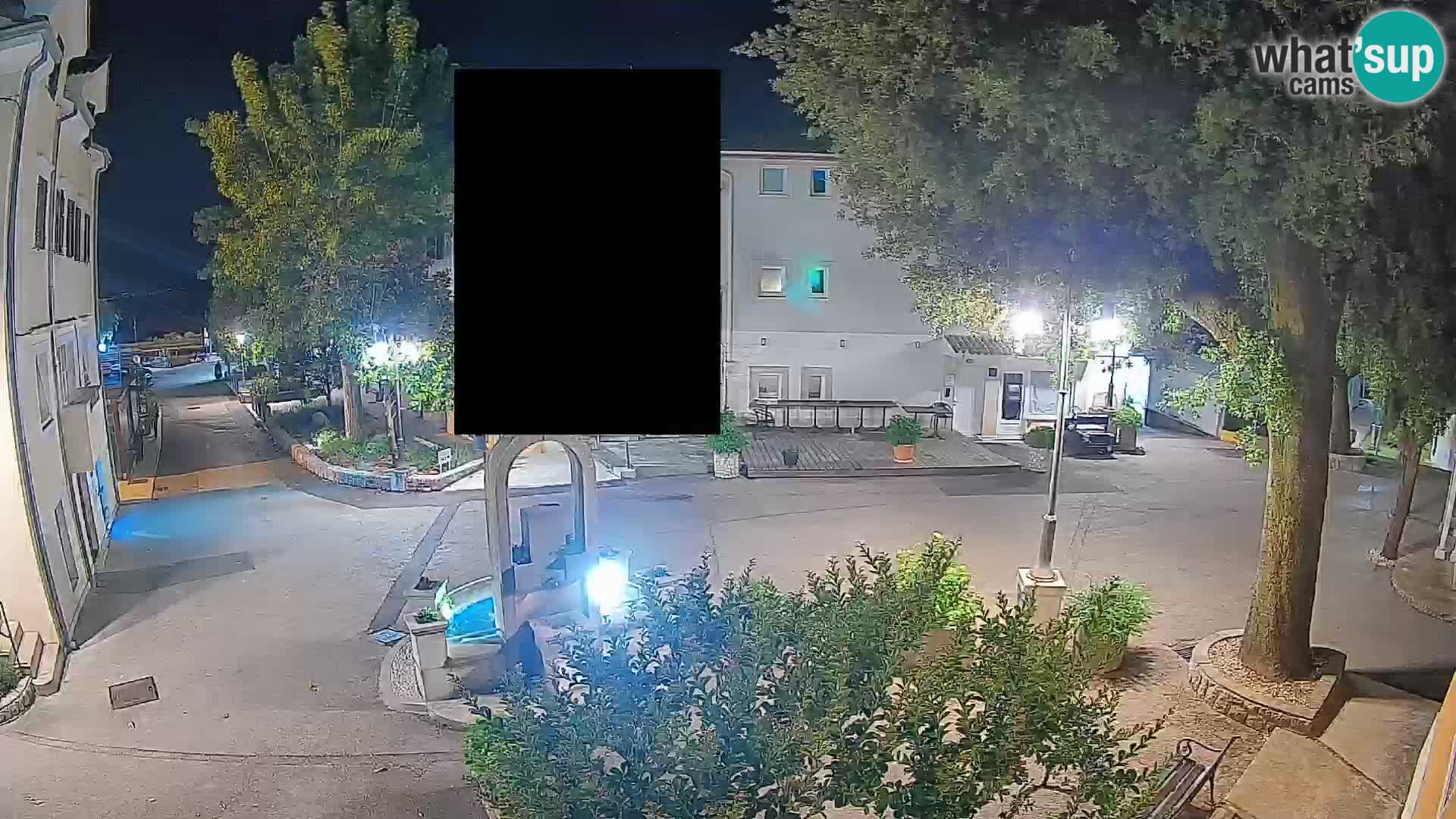 Webcam Centre de Mošćenička Draga – Vue en direct du centre-ville