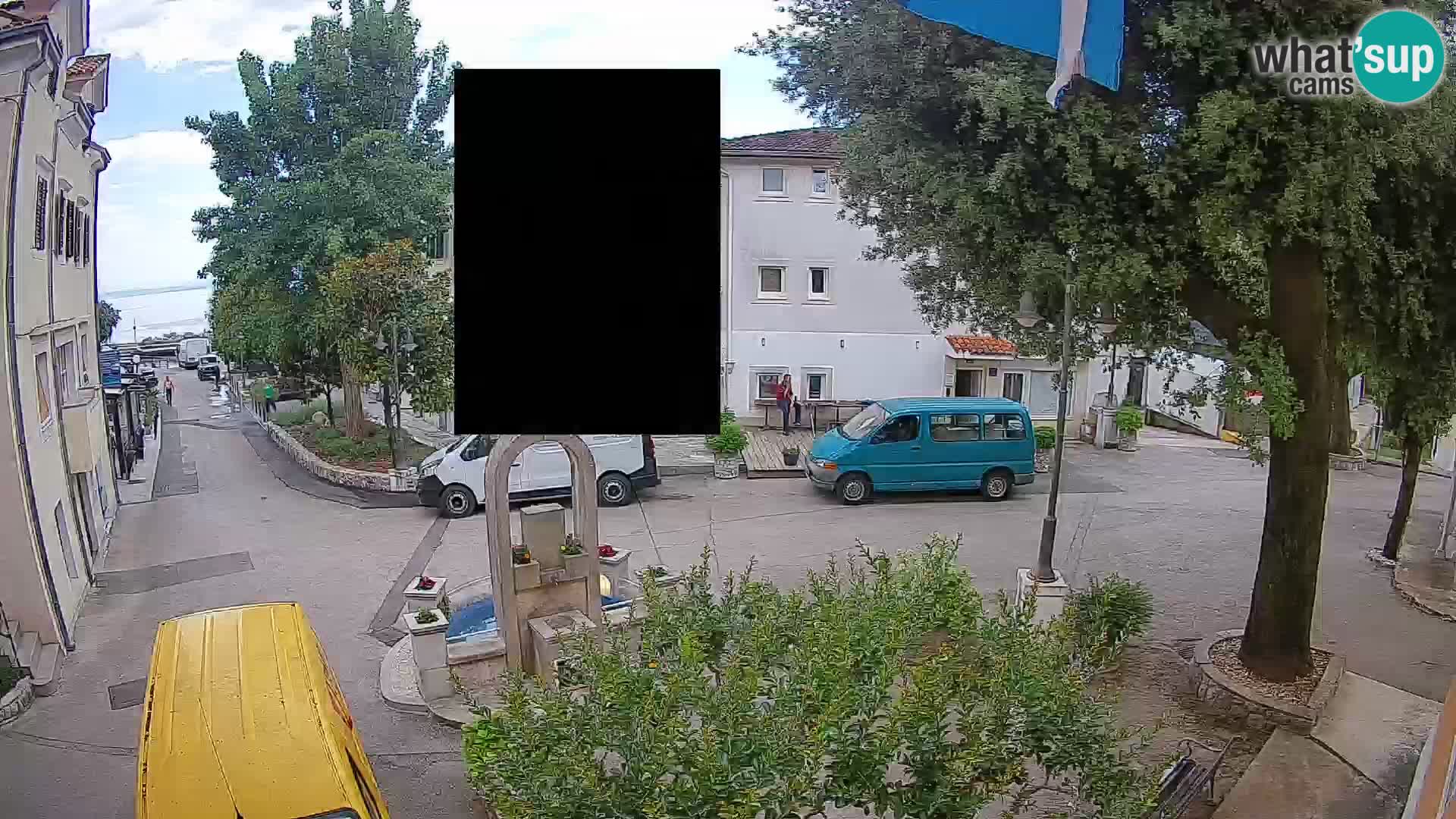 Spletna kamera center Mošćeniška Draga – Pogled v živo