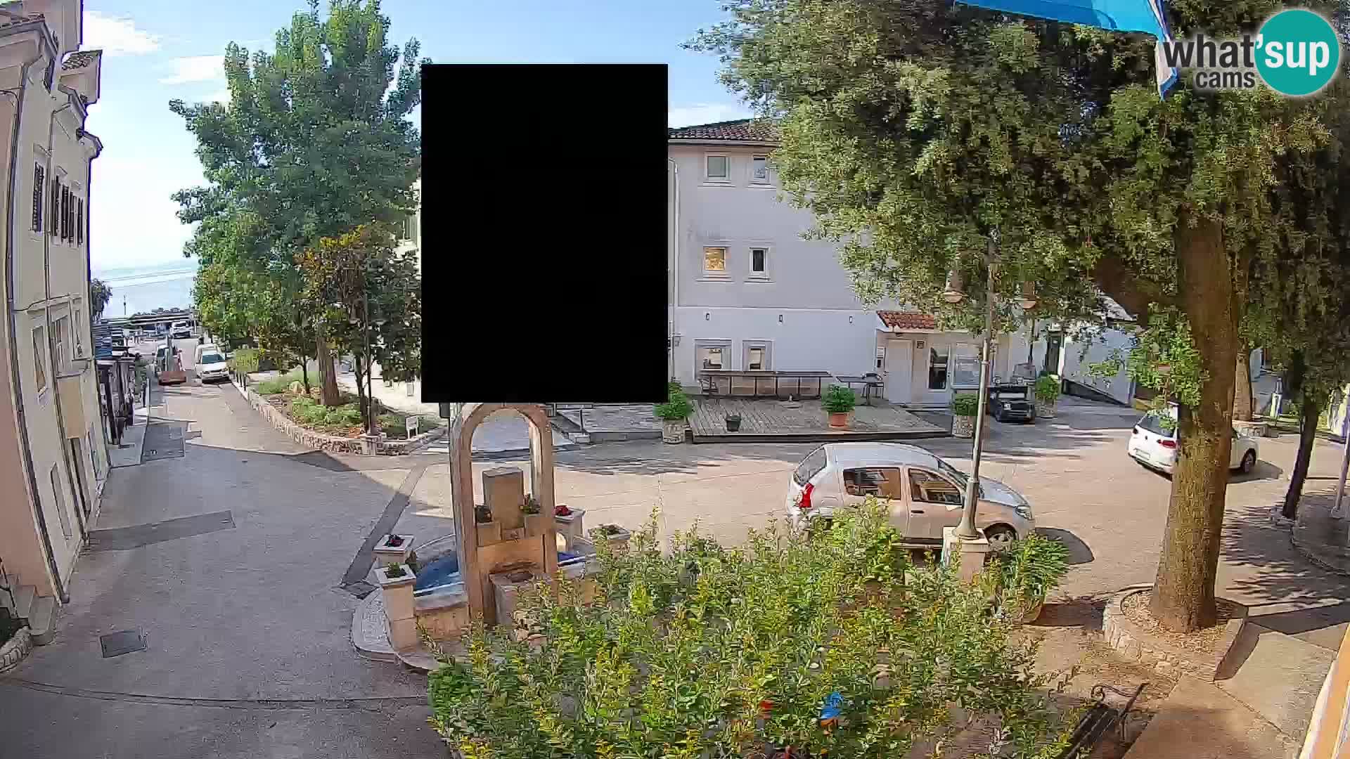 Webcam Centro Draga di Moschiena – Vista live sul centro